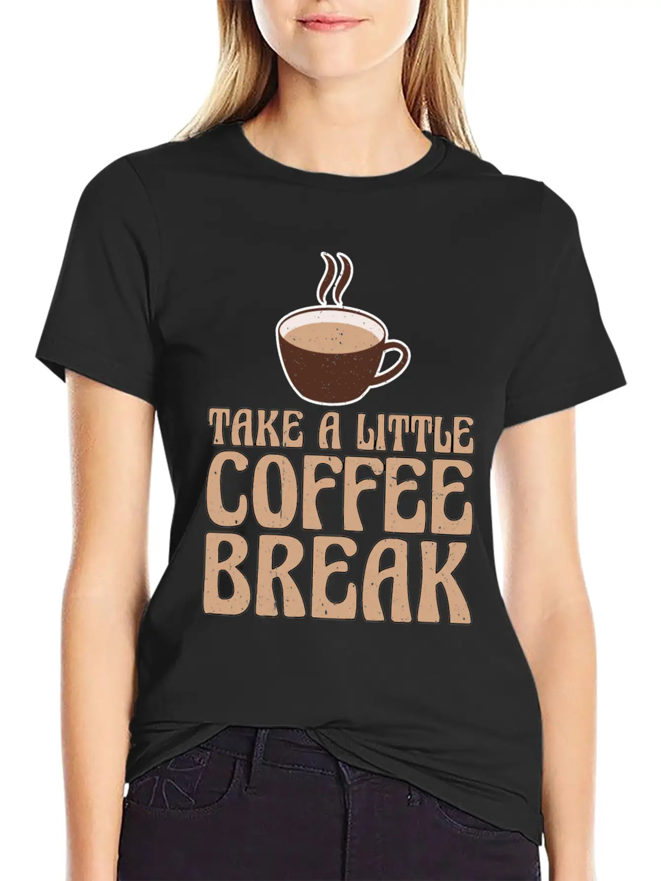 Take A Little Coffee Break 2 Stylish Everyday T-Shirt – Unisex Basic Cotton Tee