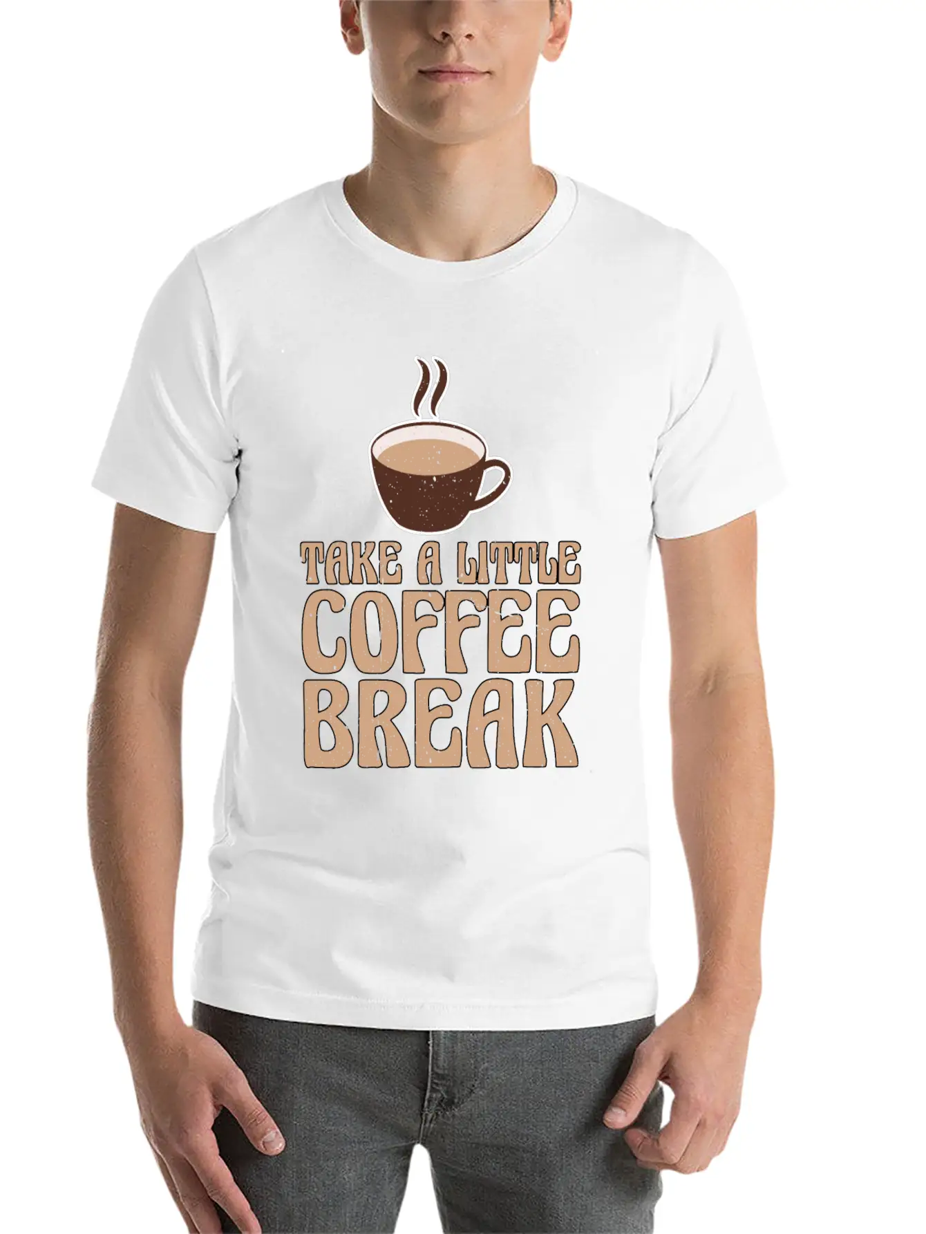 Take A Little Coffee Break 2 Stylish Everyday T-Shirt – Unisex Basic Cotton Tee