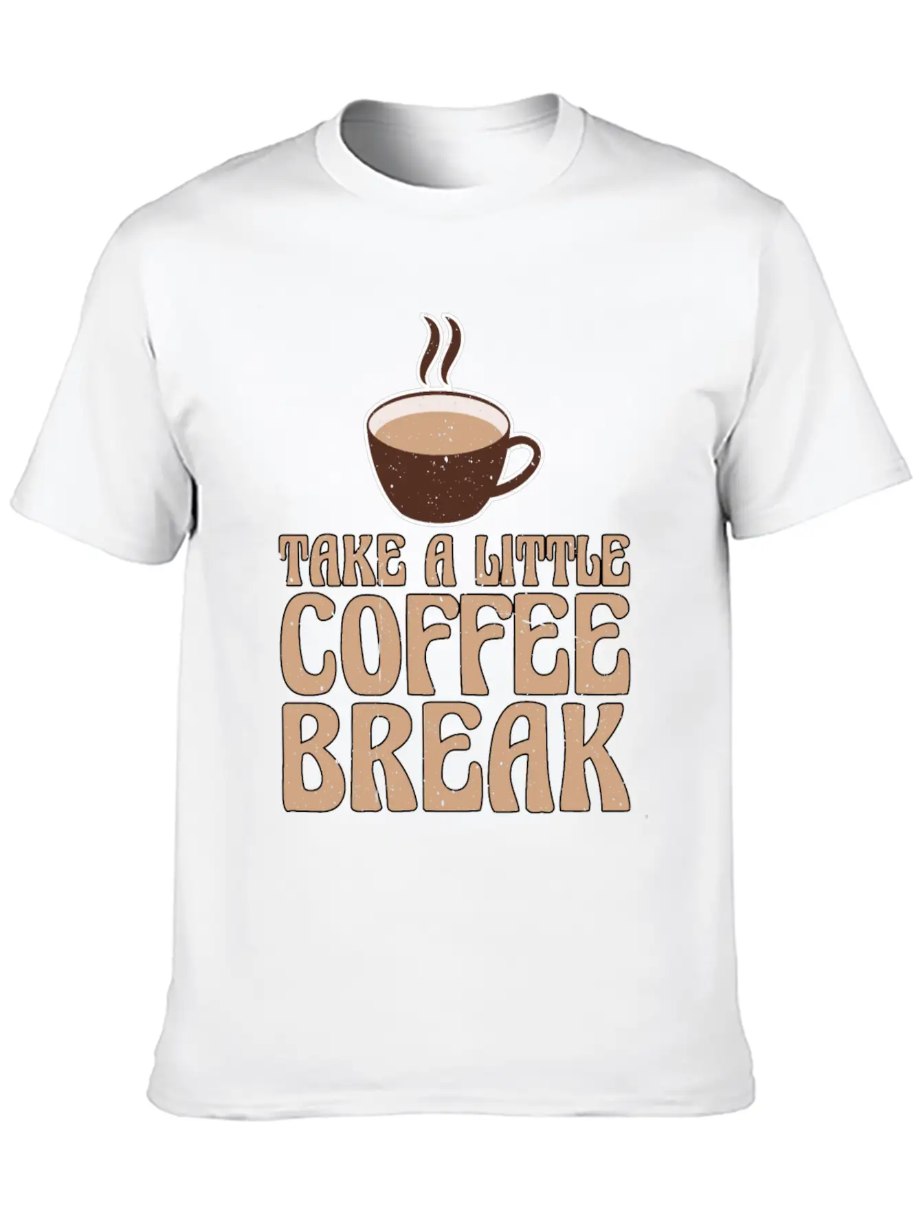 Take A Little Coffee Break 2 Stylish Everyday T-Shirt – Unisex Basic Cotton Tee