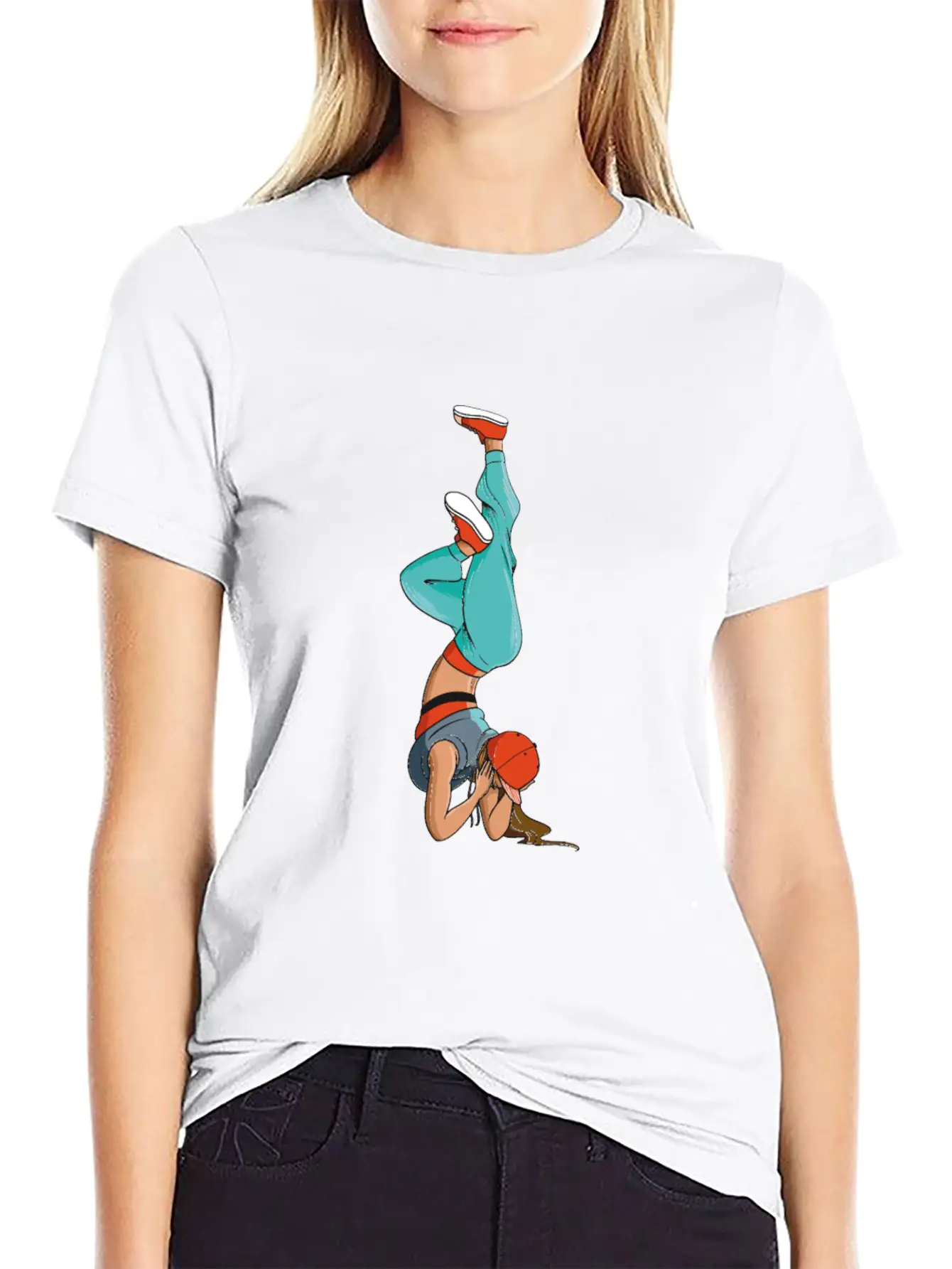 Talent Dance Stand Lightweight Cotton T-Shirt – Daily Comfort Graphic Shirt
