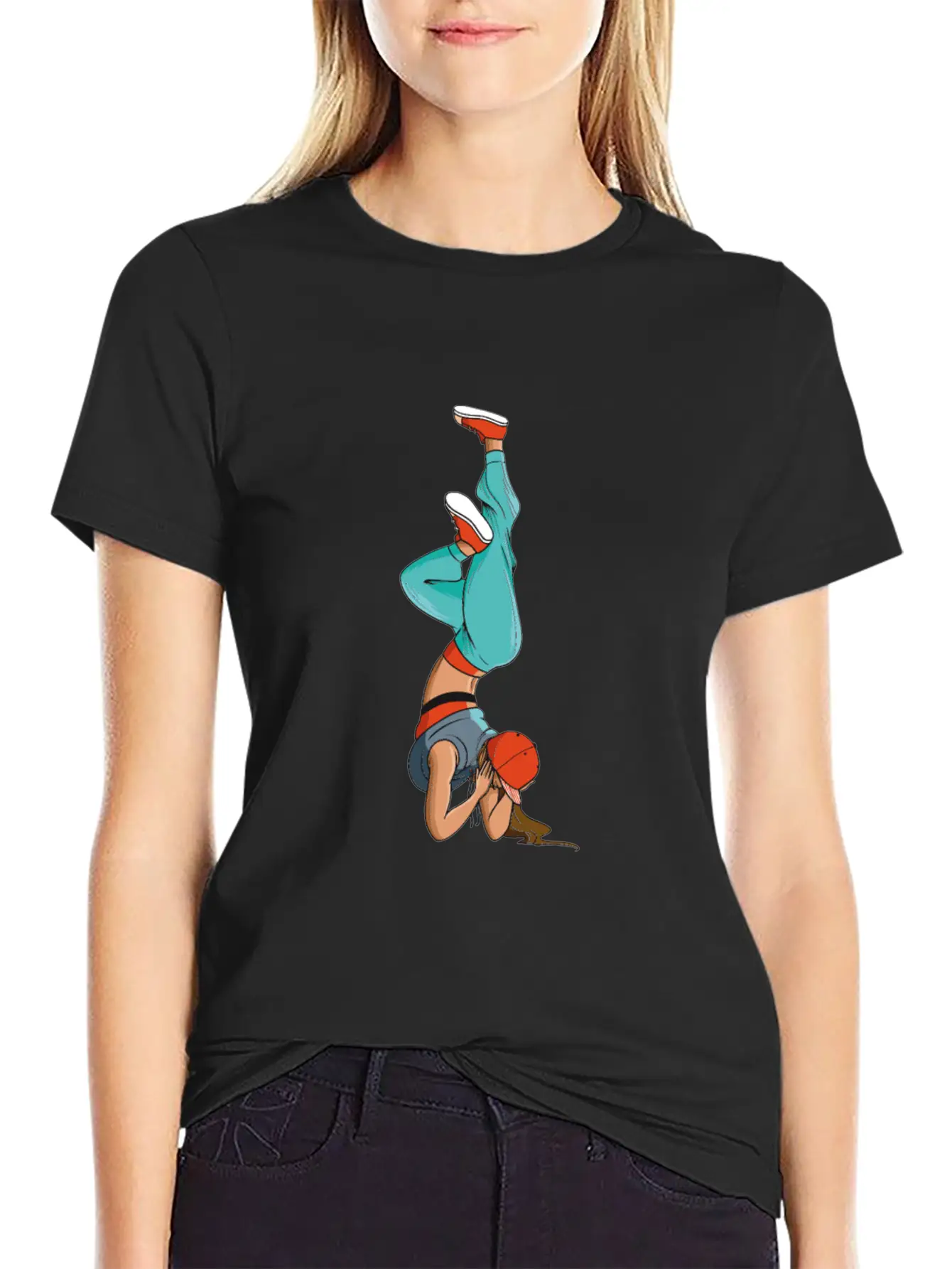 Talent Dance Stand Lightweight Cotton T-Shirt – Daily Comfort Graphic Shirt