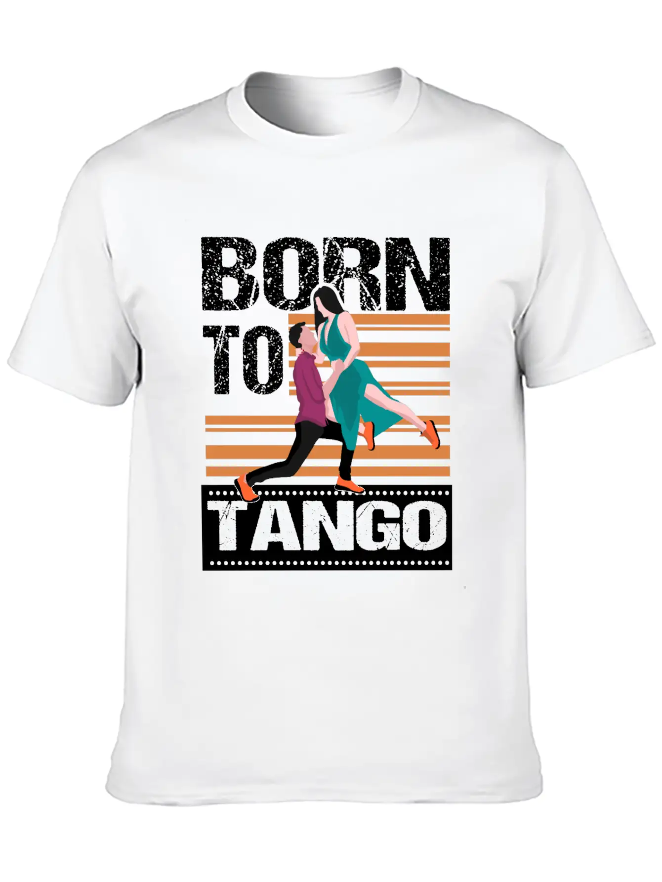 Tango Dancing Basic Graphic T-Shirt – Daily Comfort In Soft Cotton