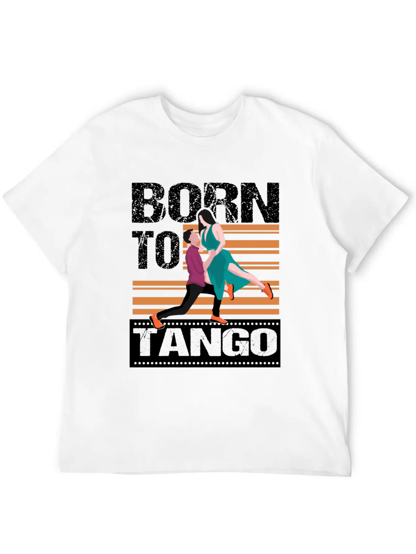Tango Dancing Basic Graphic T-Shirt – Daily Comfort In Soft Cotton