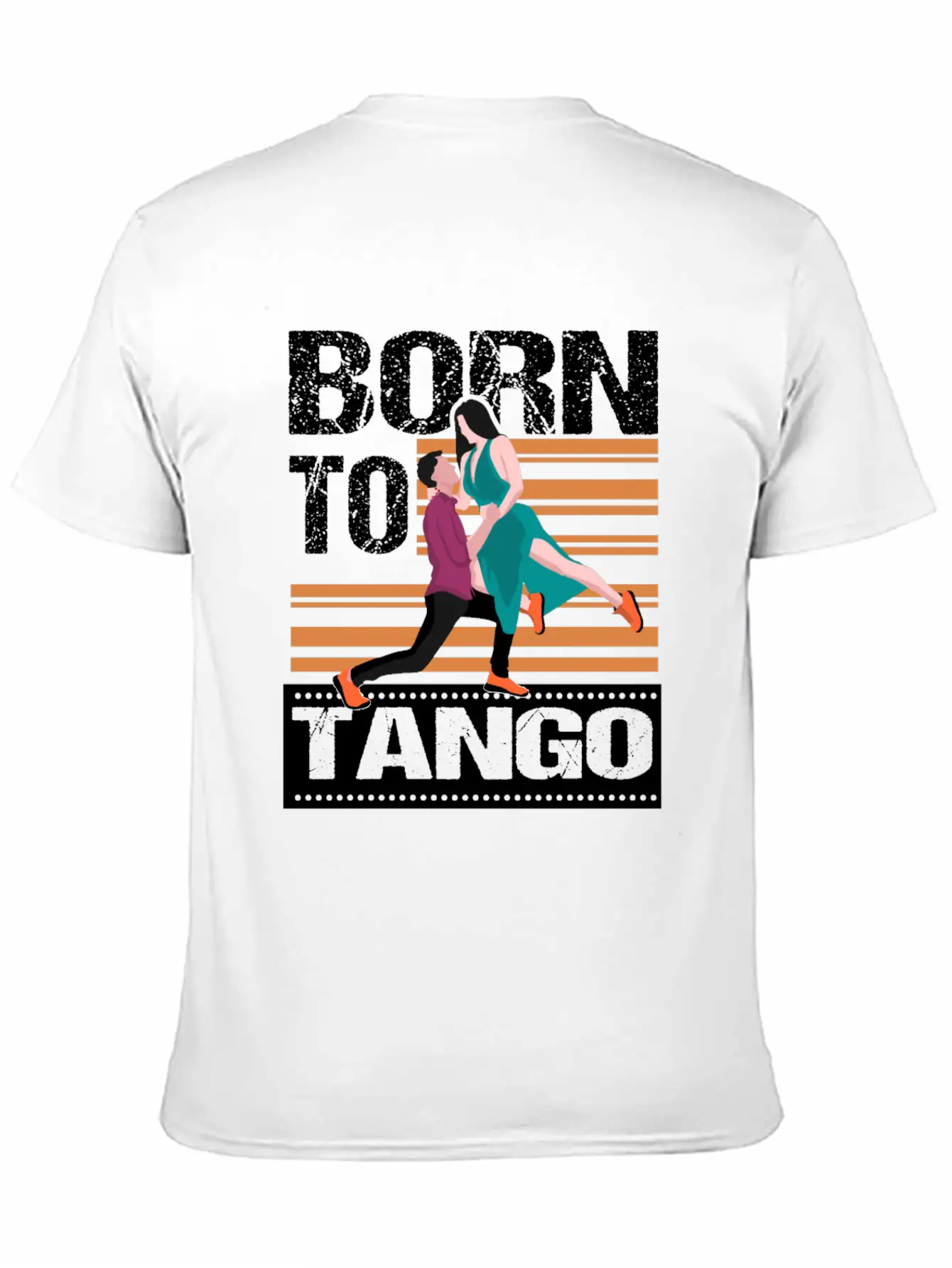 Tango Dancing Basic Graphic T-Shirt – Daily Comfort In Soft Cotton