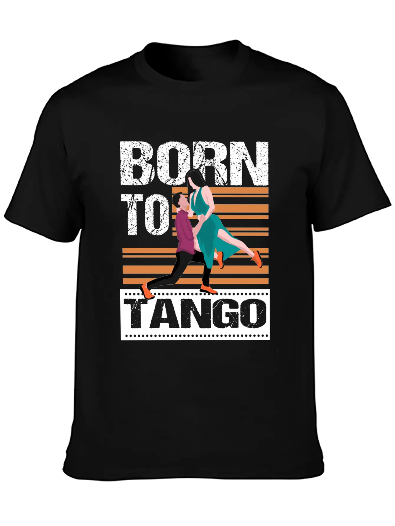 Tango Dancing Basic Graphic T-Shirt – Daily Comfort In Soft Cotton