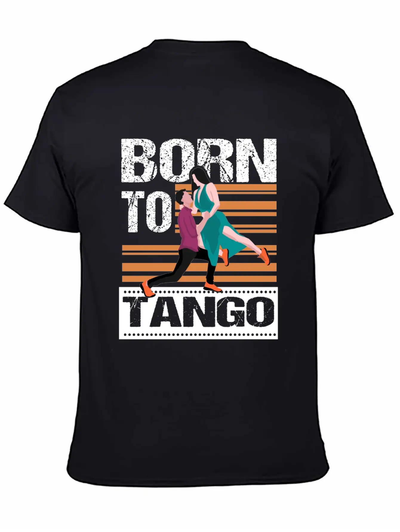 Tango Dancing Basic Graphic T-Shirt – Daily Comfort In Soft Cotton