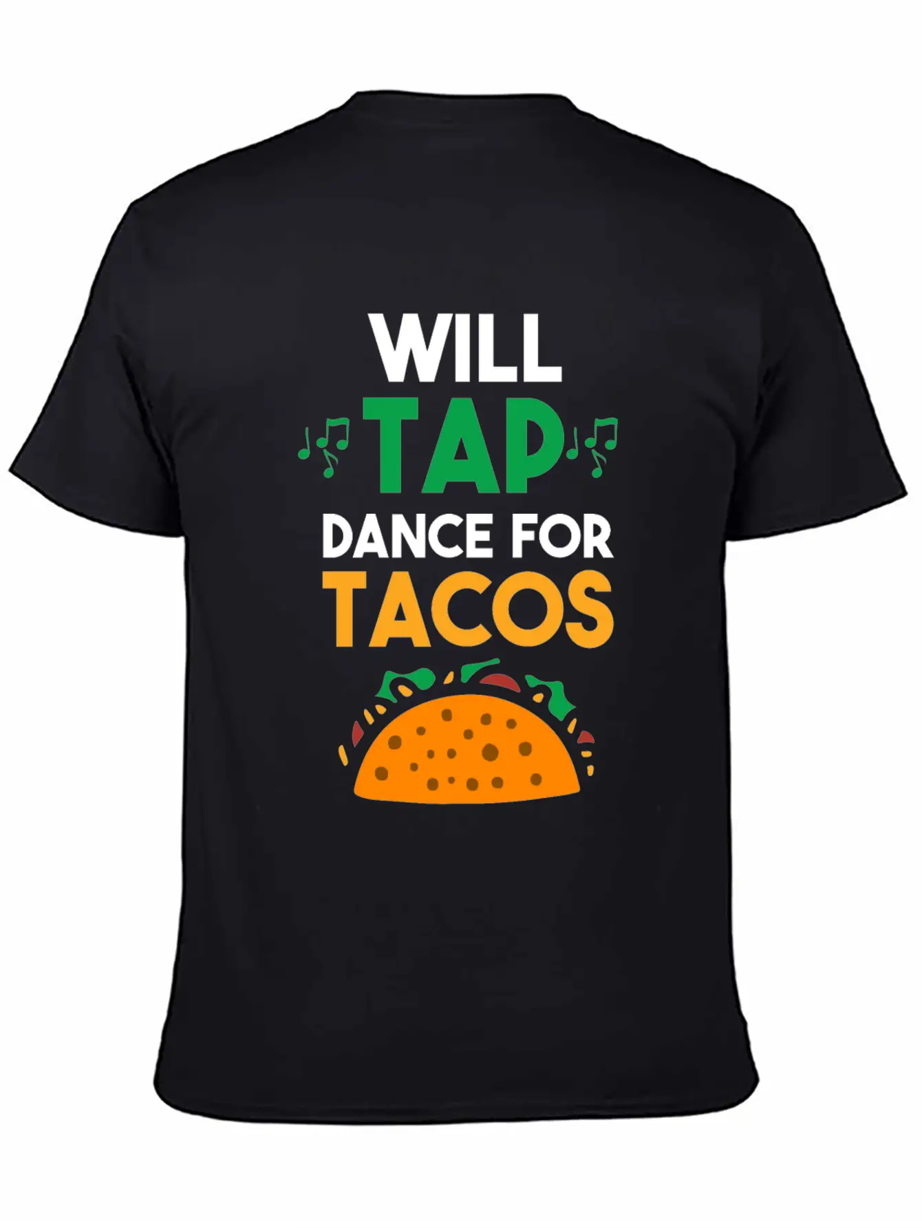 Tap Dance Feet Stomp Rhythm Taco Lover Soft Cotton Short Sleeve Tee – Unisex Wardrobe Staple