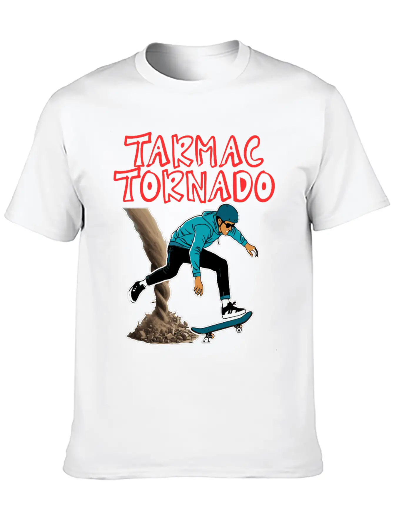 Tarmac Tornado Unisex Casual T-Shirt – Clean Design For Daily Comfort