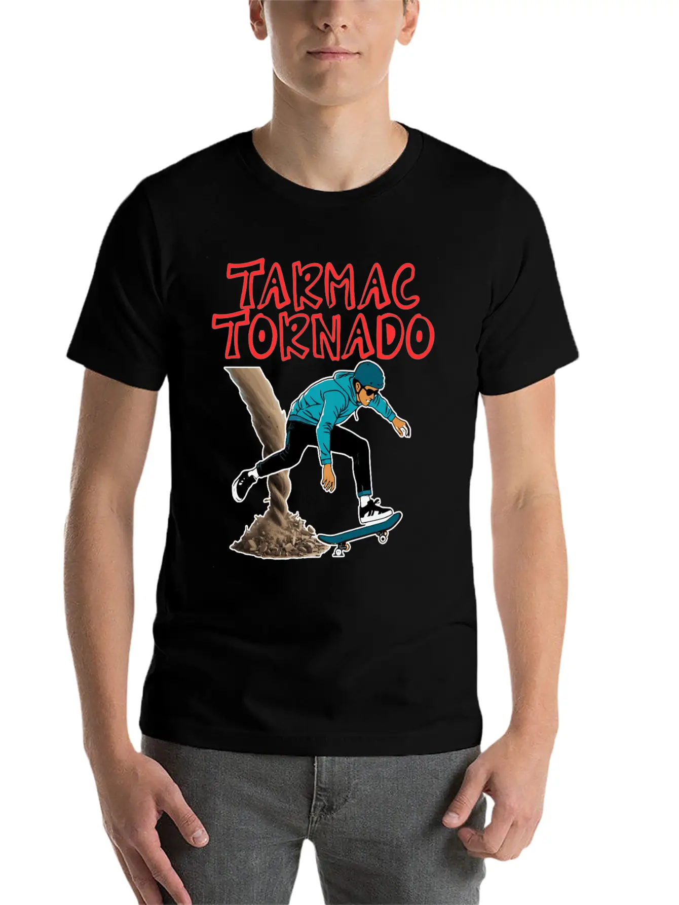 Tarmac Tornado Unisex Casual T-Shirt – Clean Design For Daily Comfort