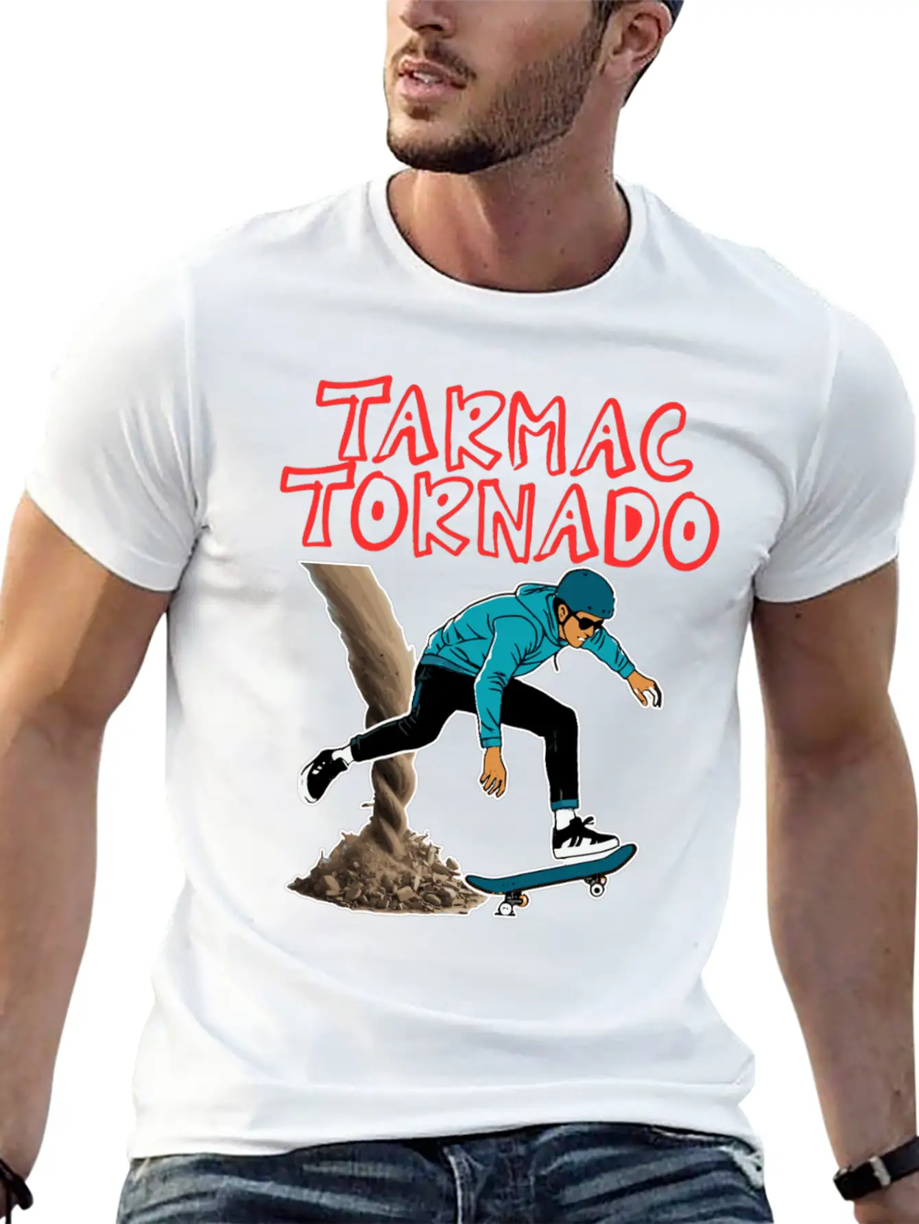 Tarmac Tornado Unisex Casual T-Shirt – Clean Design For Daily Comfort