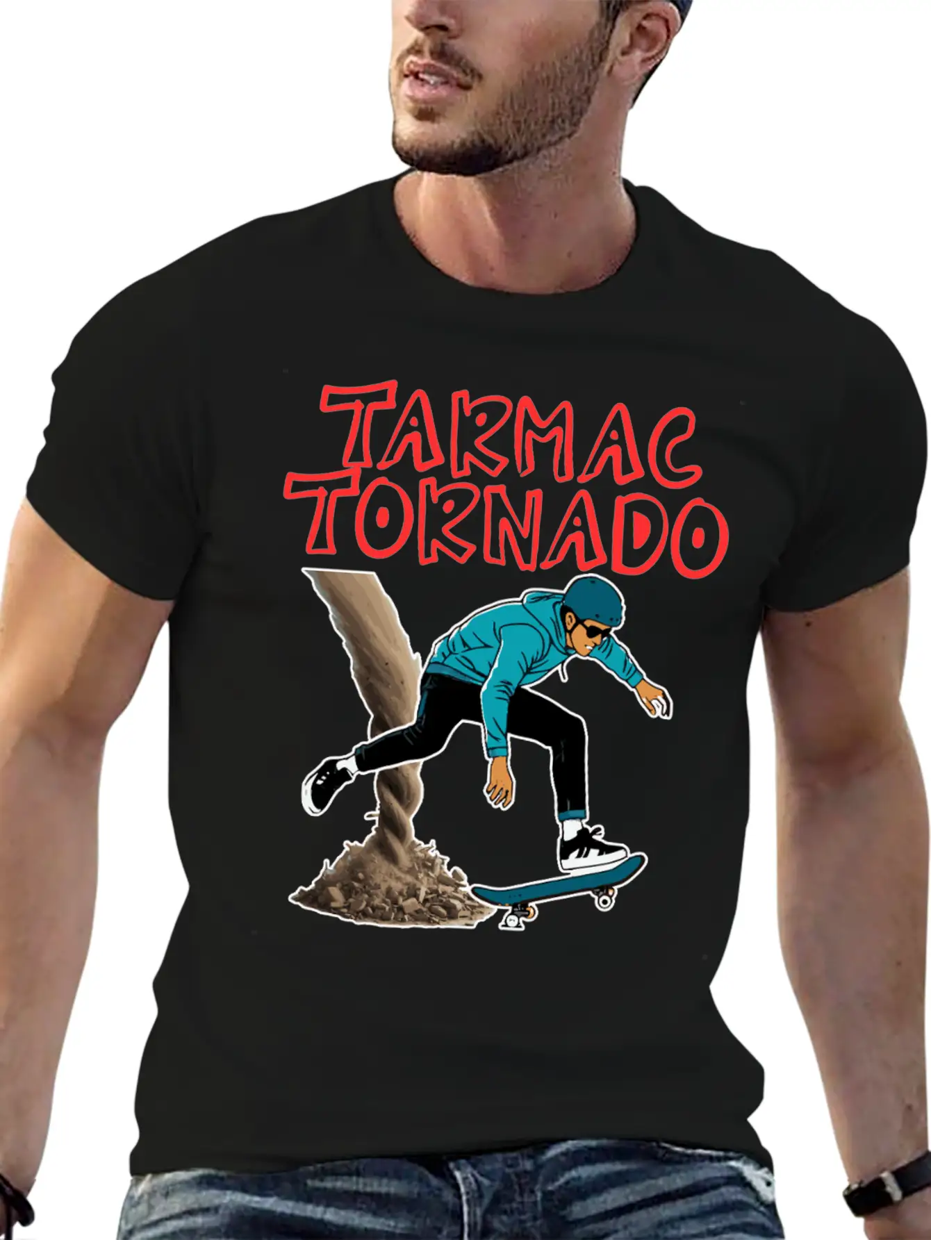 Tarmac Tornado Unisex Casual T-Shirt – Clean Design For Daily Comfort