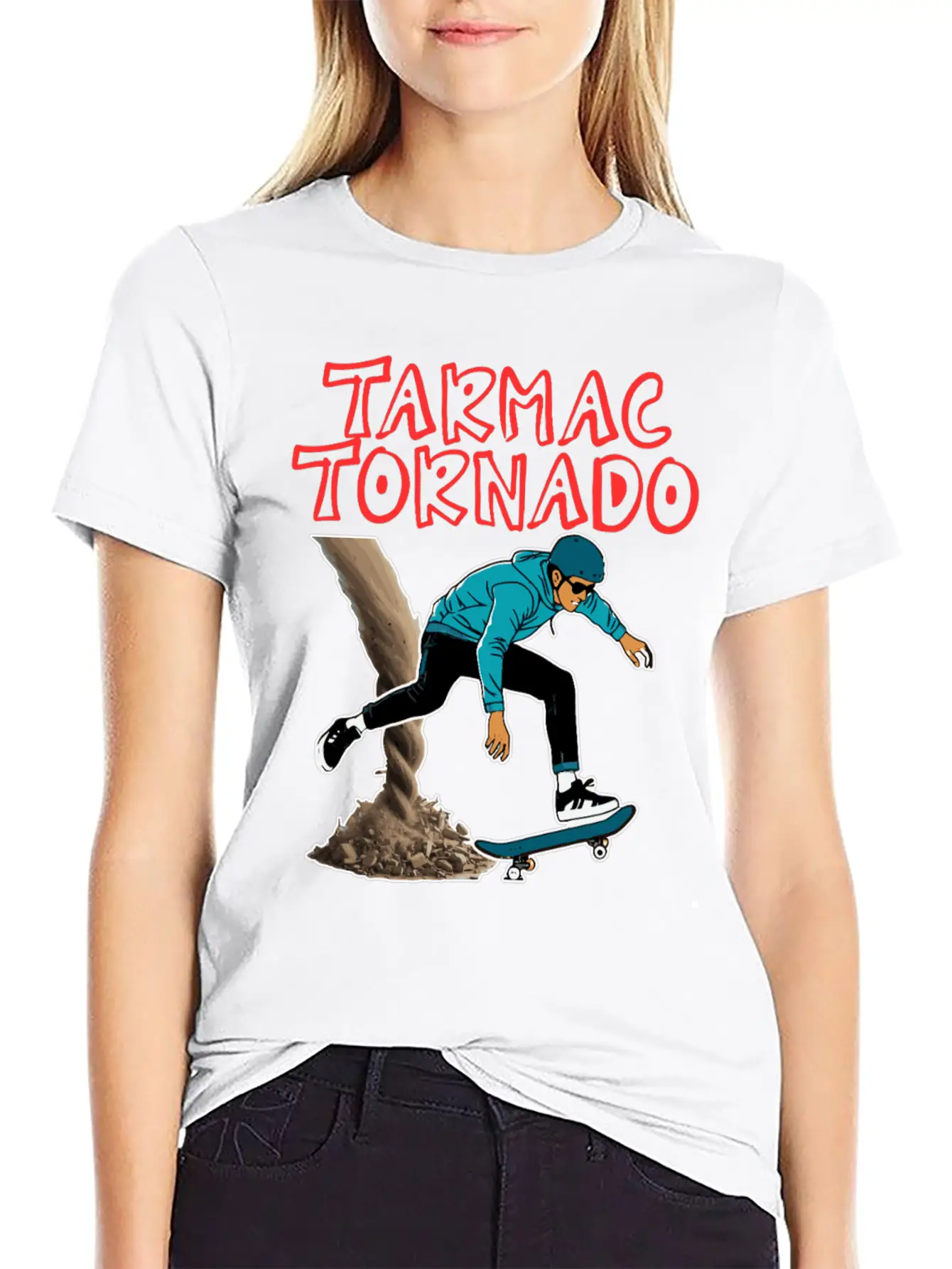 Tarmac Tornado Unisex Casual T-Shirt – Clean Design For Daily Comfort