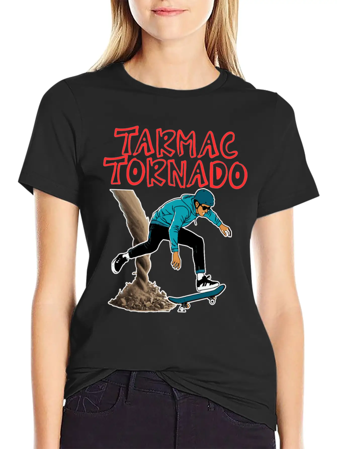 Tarmac Tornado Unisex Casual T-Shirt – Clean Design For Daily Comfort