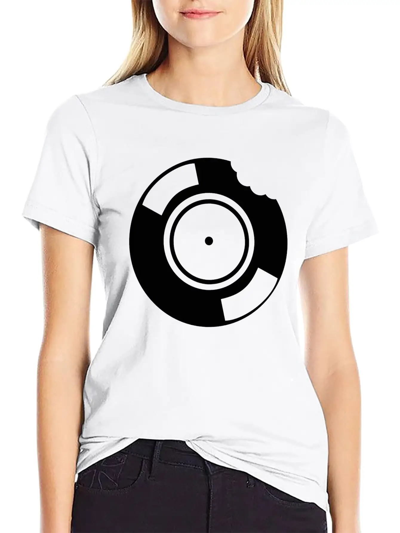 Tasty Vinyl DJ Lightweight Cotton T-Shirt – Daily Comfort Graphic Shirt