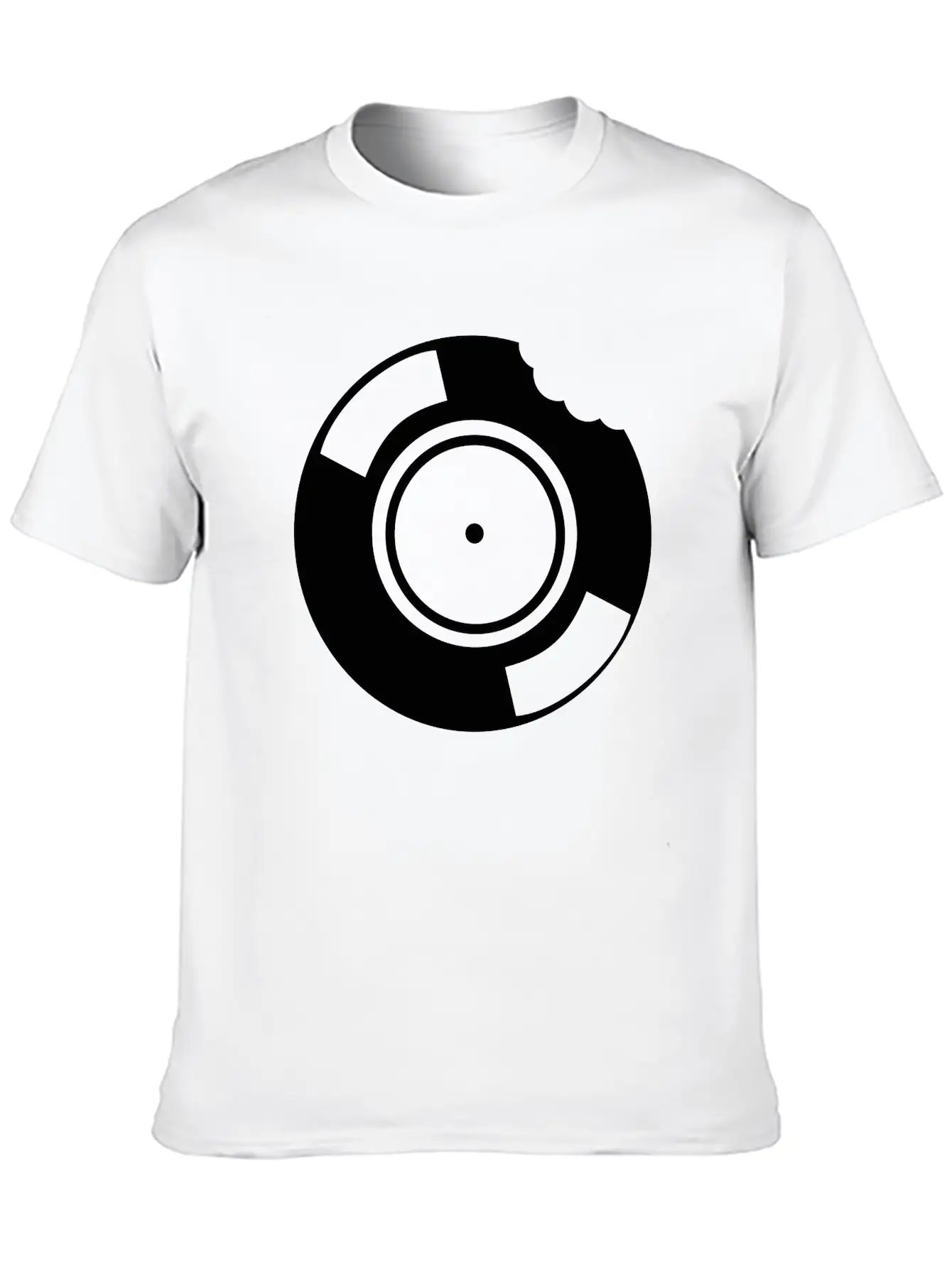Tasty Vinyl DJ Lightweight Cotton T-Shirt – Daily Comfort Graphic Shirt