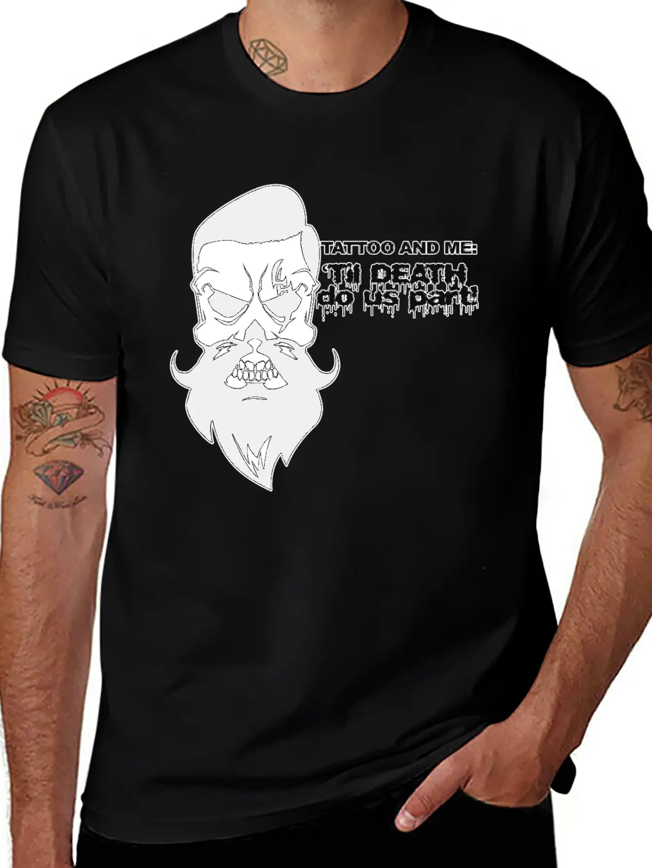 Tattoo Unisex Casual T-Shirt – Clean Design For Daily Comfort
