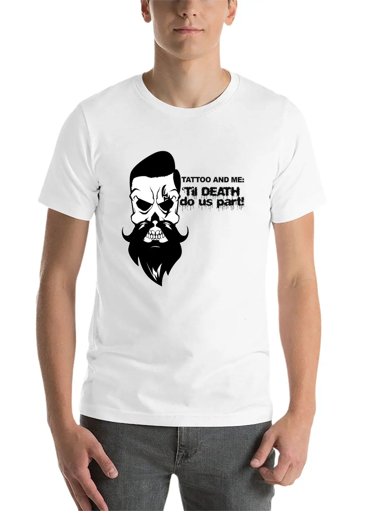 Tattoo Unisex Casual T-Shirt – Clean Design For Daily Comfort