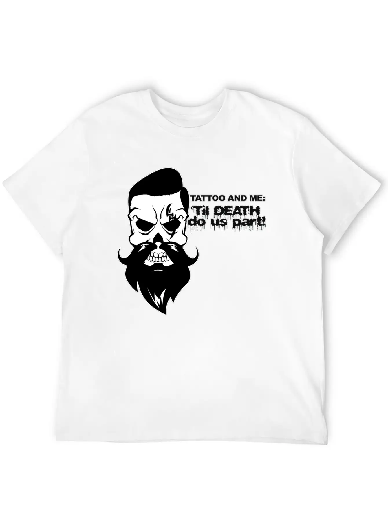 Tattoo Unisex Casual T-Shirt – Clean Design For Daily Comfort