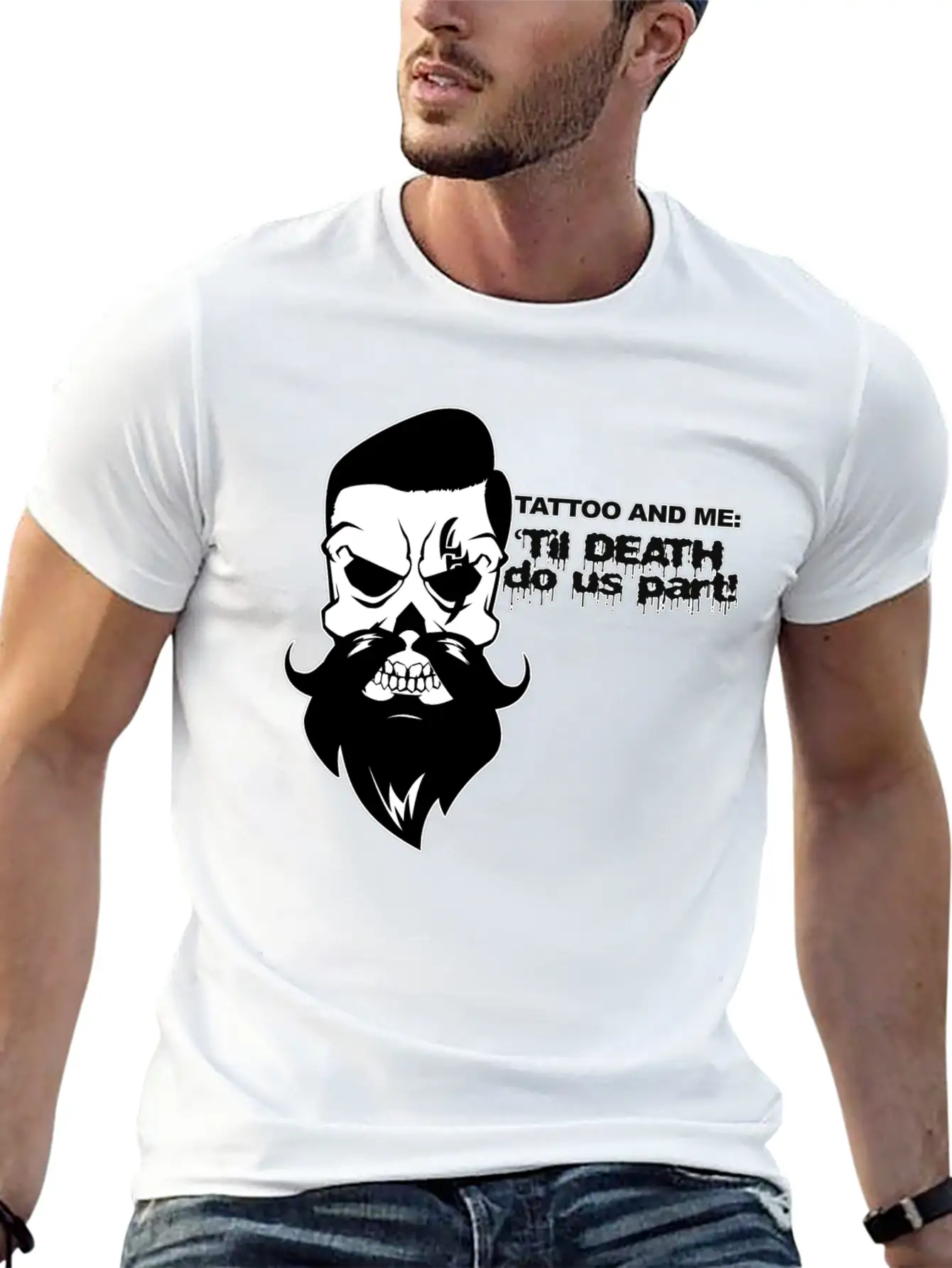 Tattoo Unisex Casual T-Shirt – Clean Design For Daily Comfort