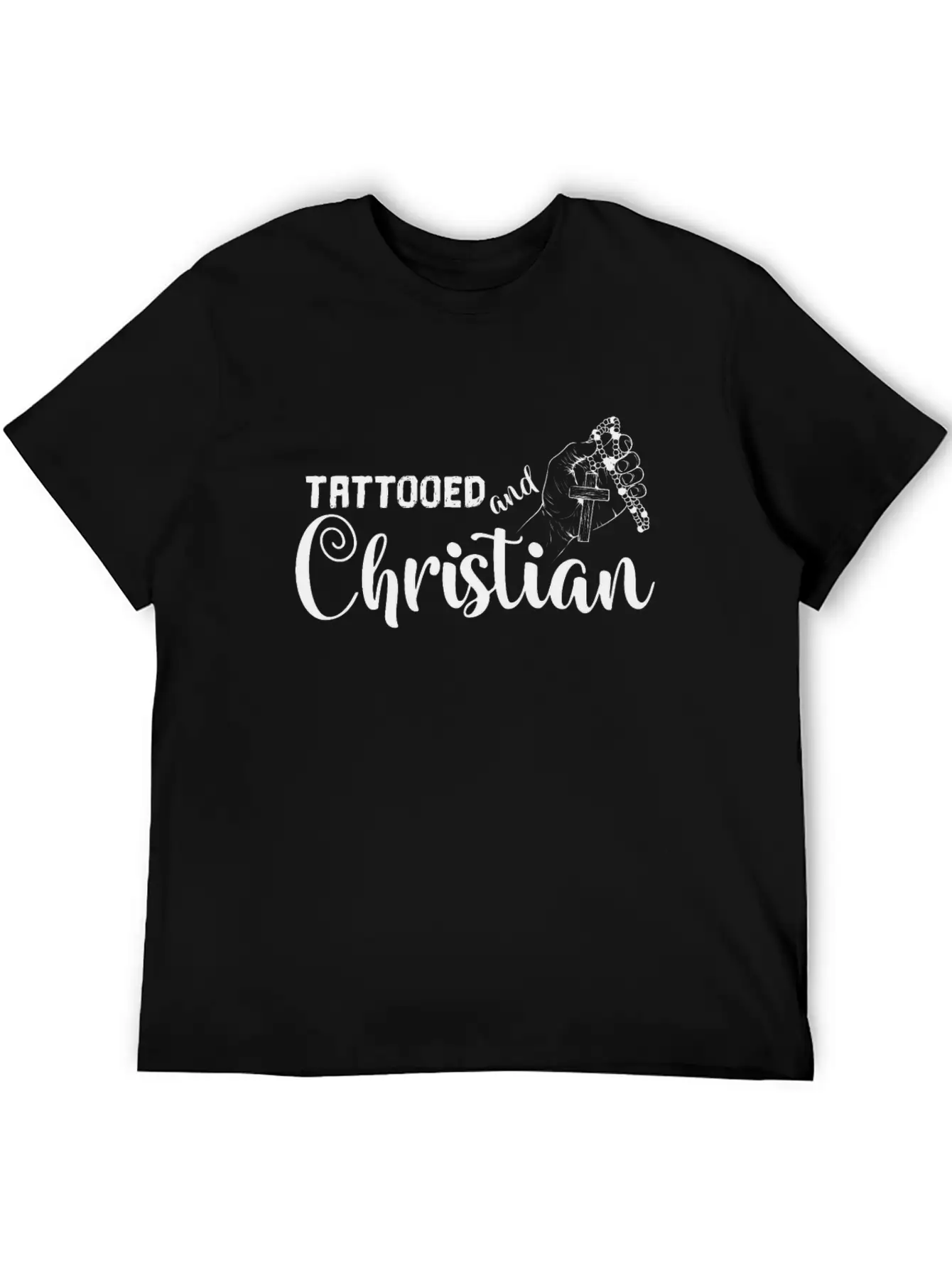 Tattooed And Christian Tattoo Basic Graphic T-Shirt – Daily Comfort In Soft Cotton