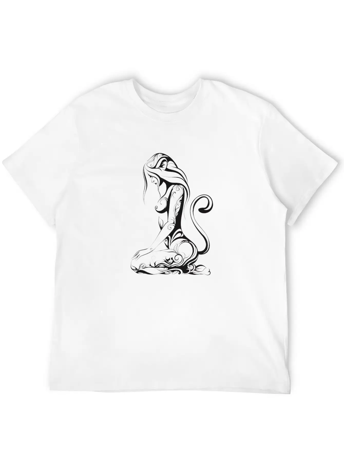 Tattooed Woman Stylish Everyday T-Shirt – Unisex Basic Cotton Tee