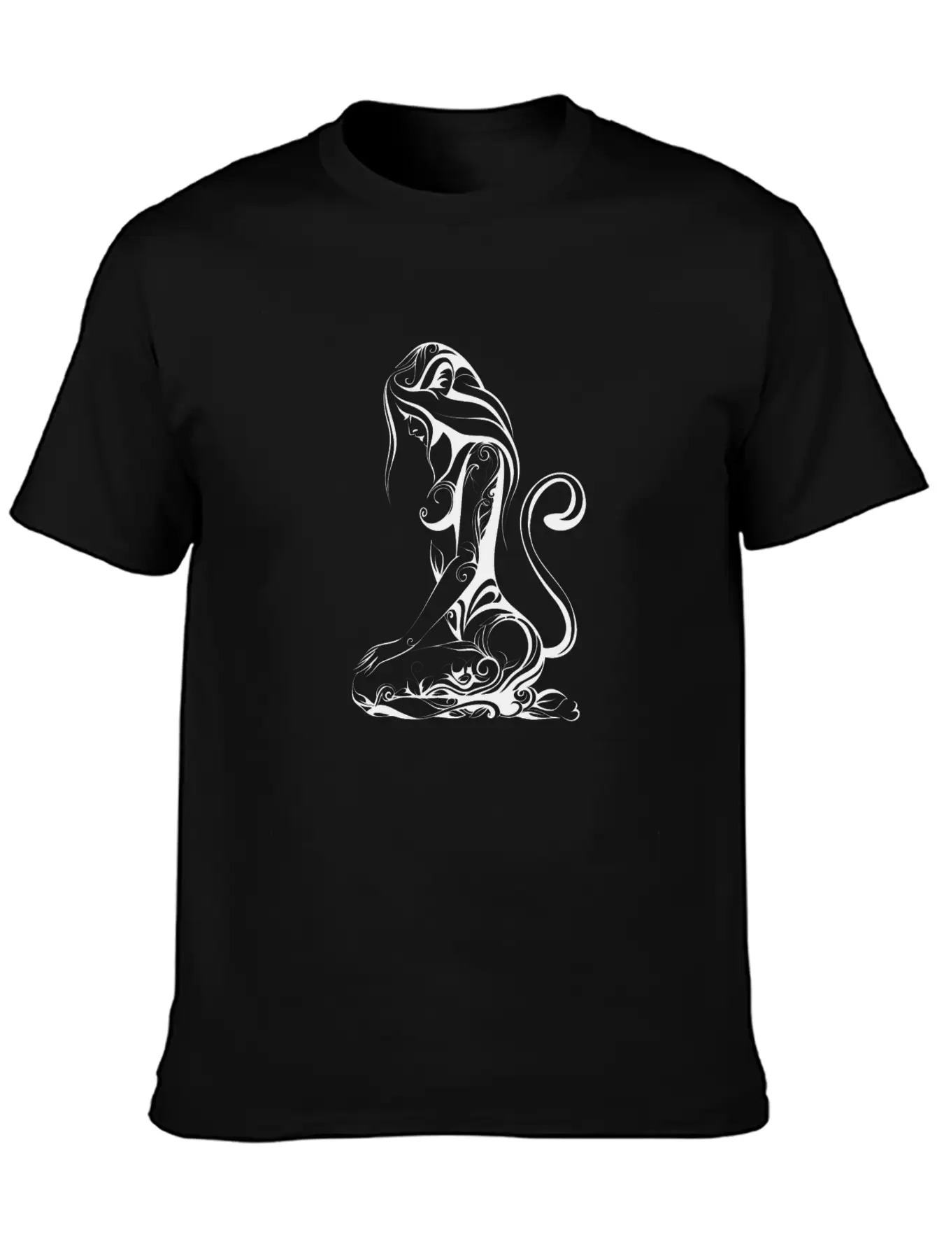 Tattooed Woman Stylish Everyday T-Shirt – Unisex Basic Cotton Tee