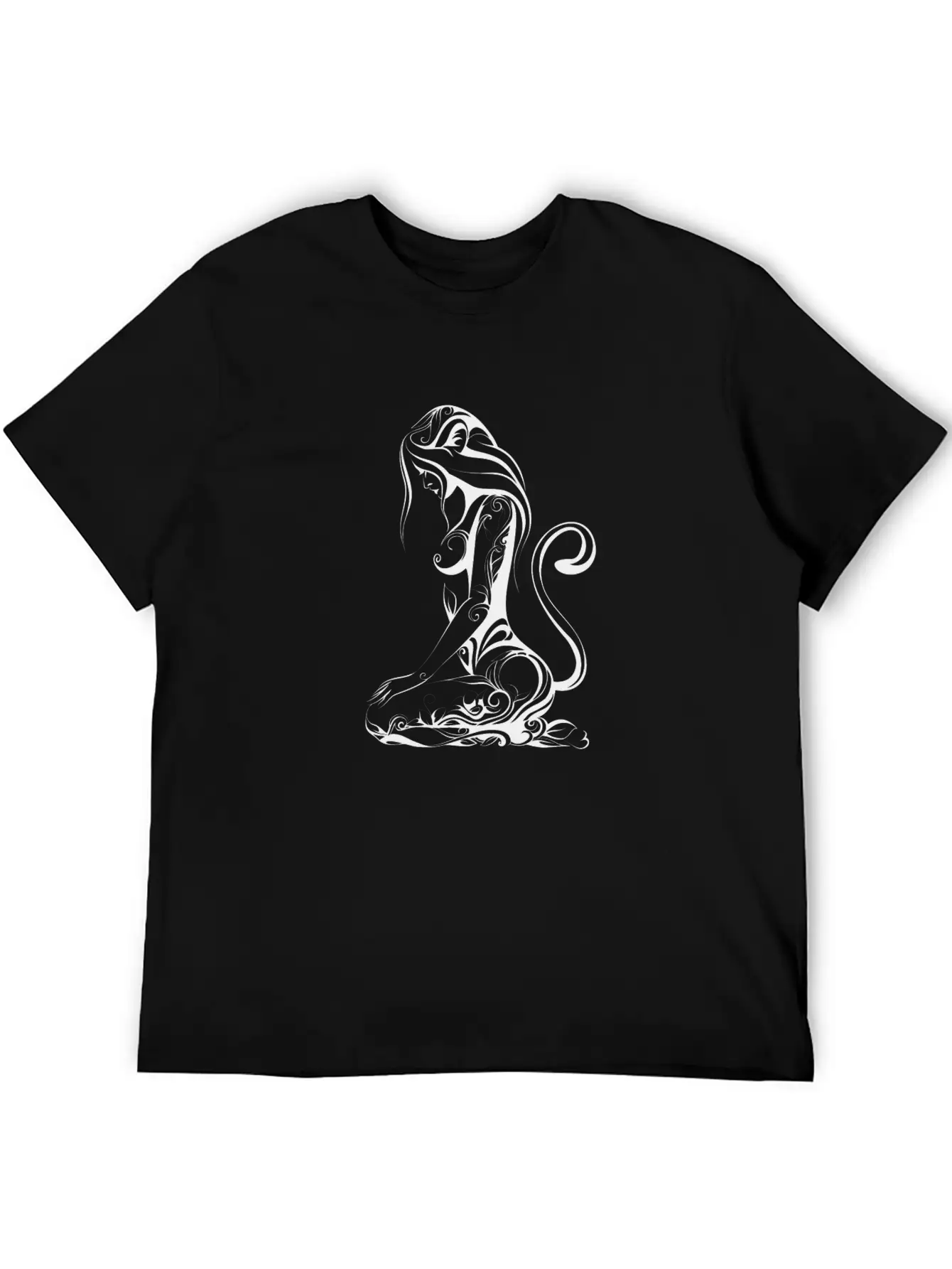Tattooed Woman Stylish Everyday T-Shirt – Unisex Basic Cotton Tee