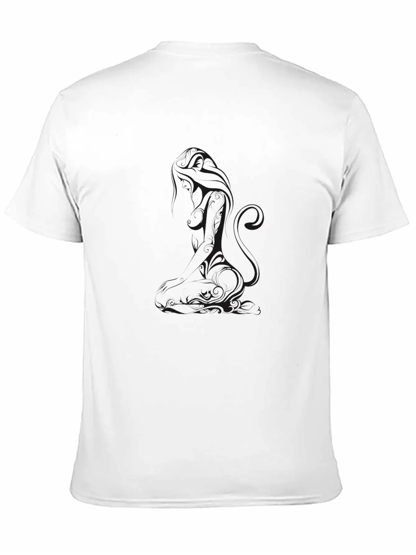 Tattooed Woman Stylish Everyday T-Shirt – Unisex Basic Cotton Tee