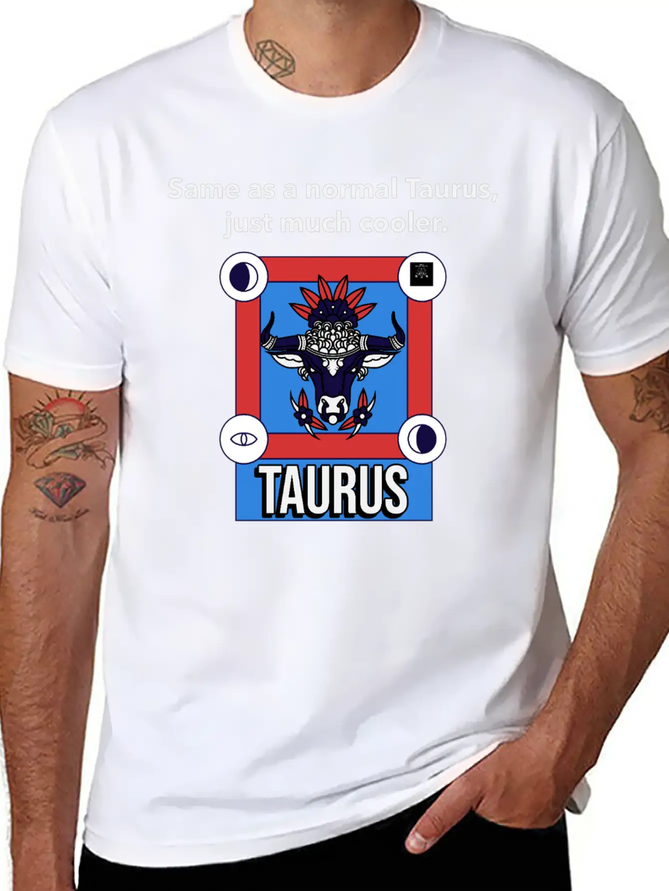 TAURUS | Same As A Normal Taurus, Just Much Cooler Essential Cotton Tee For Daily Outfits – Unisex Style
