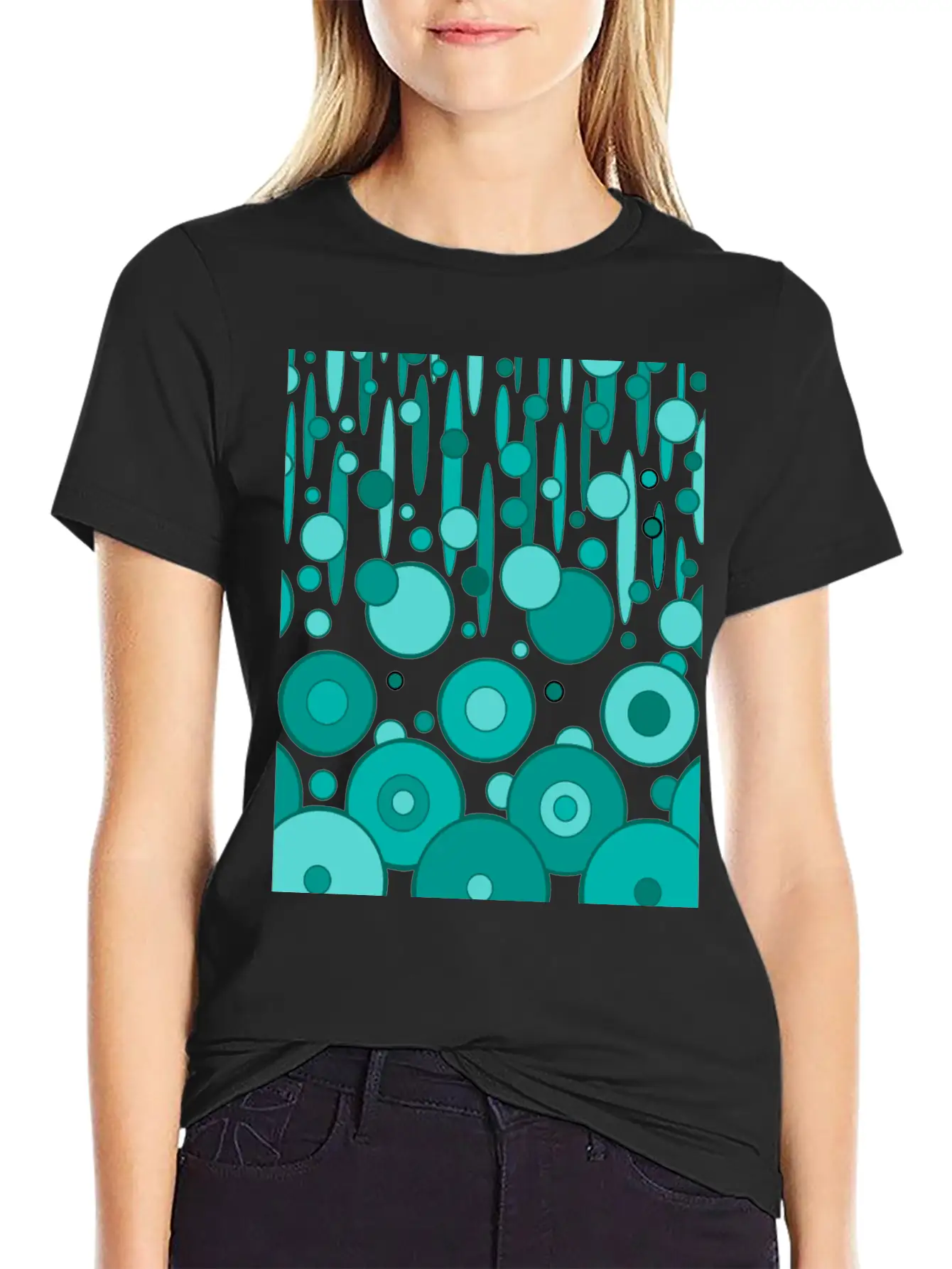 TEALDROPS Relaxed Everyday Tee – Lightweight And Durable Cotton