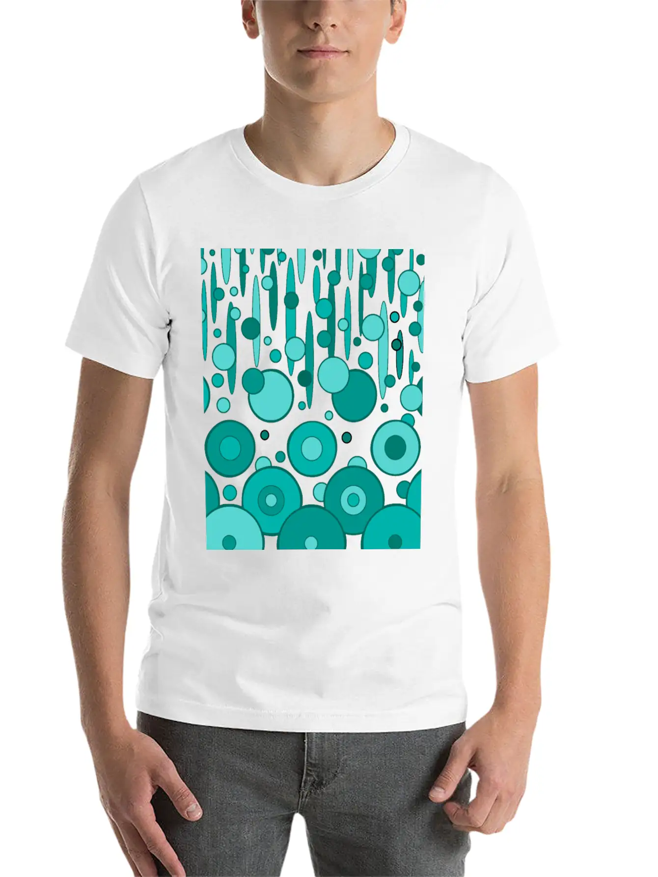 TEALDROPS Relaxed Everyday Tee – Lightweight And Durable Cotton