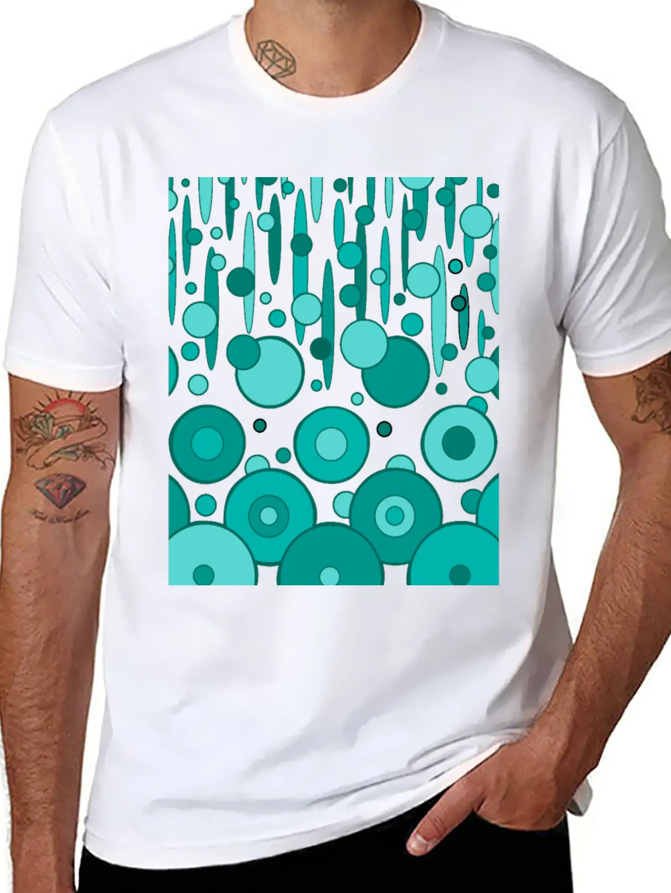 TEALDROPS Relaxed Everyday Tee – Lightweight And Durable Cotton