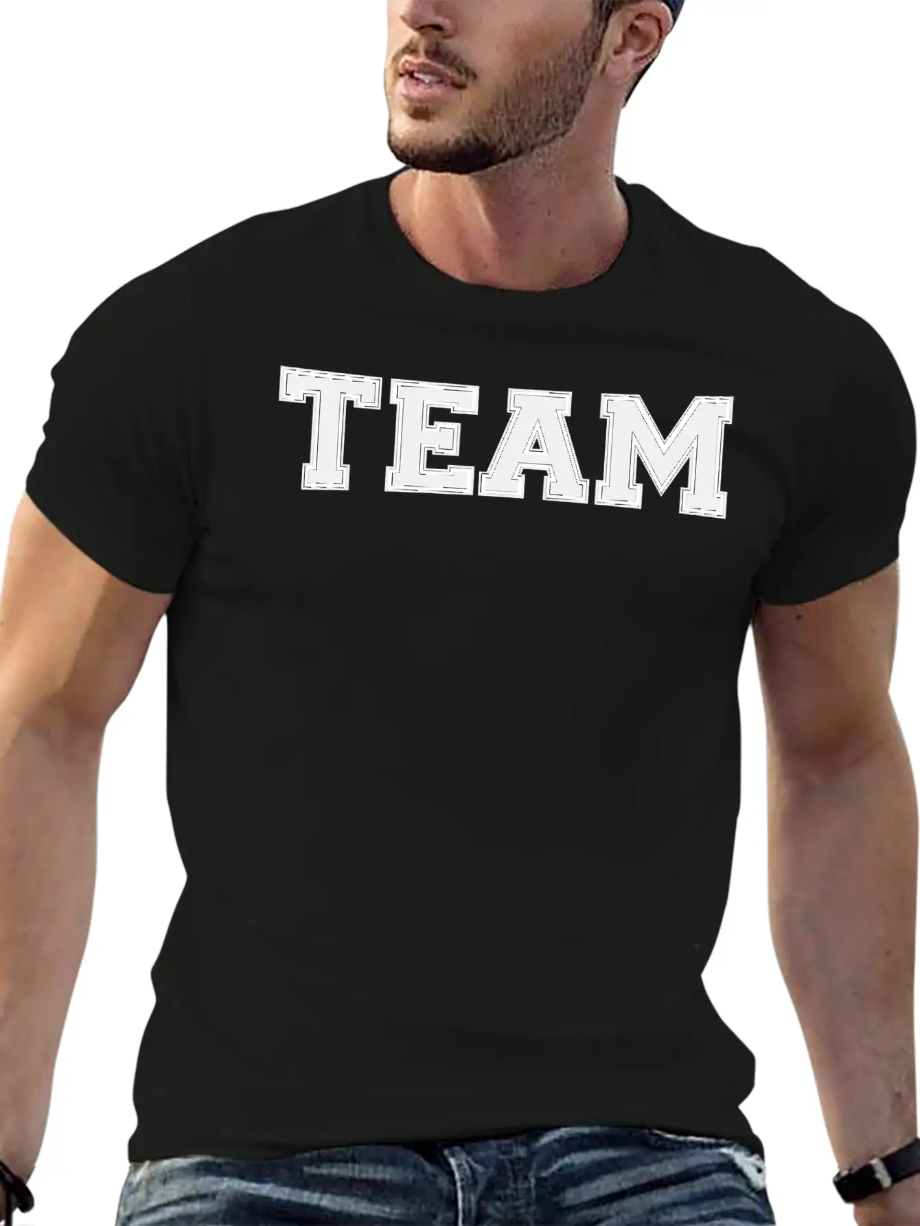 TEAM Relaxed Everyday Tee – Lightweight And Durable Cotton