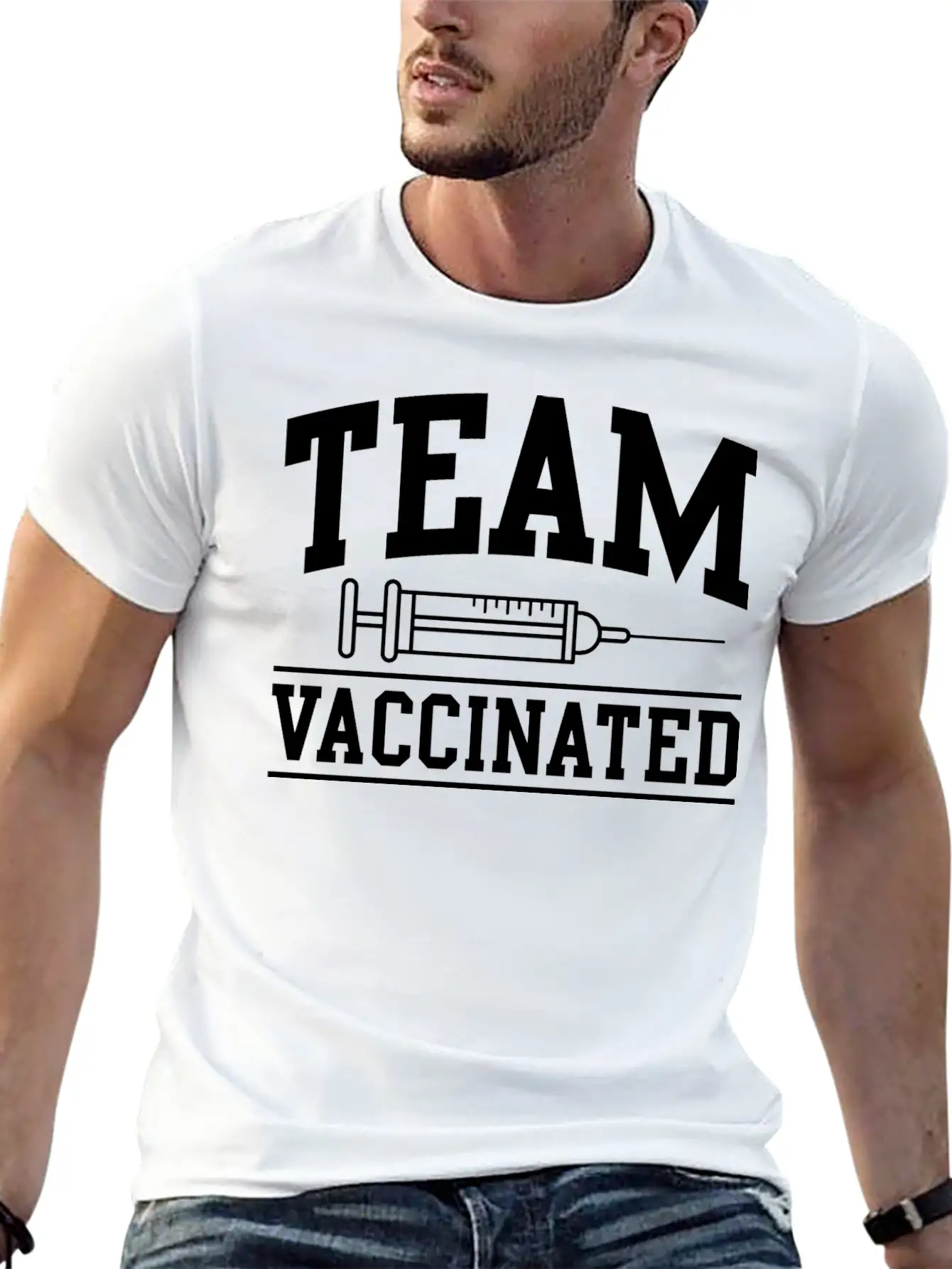 Team Vaccinated Soft Cotton Short Sleeve Tee – Unisex Wardrobe Staple