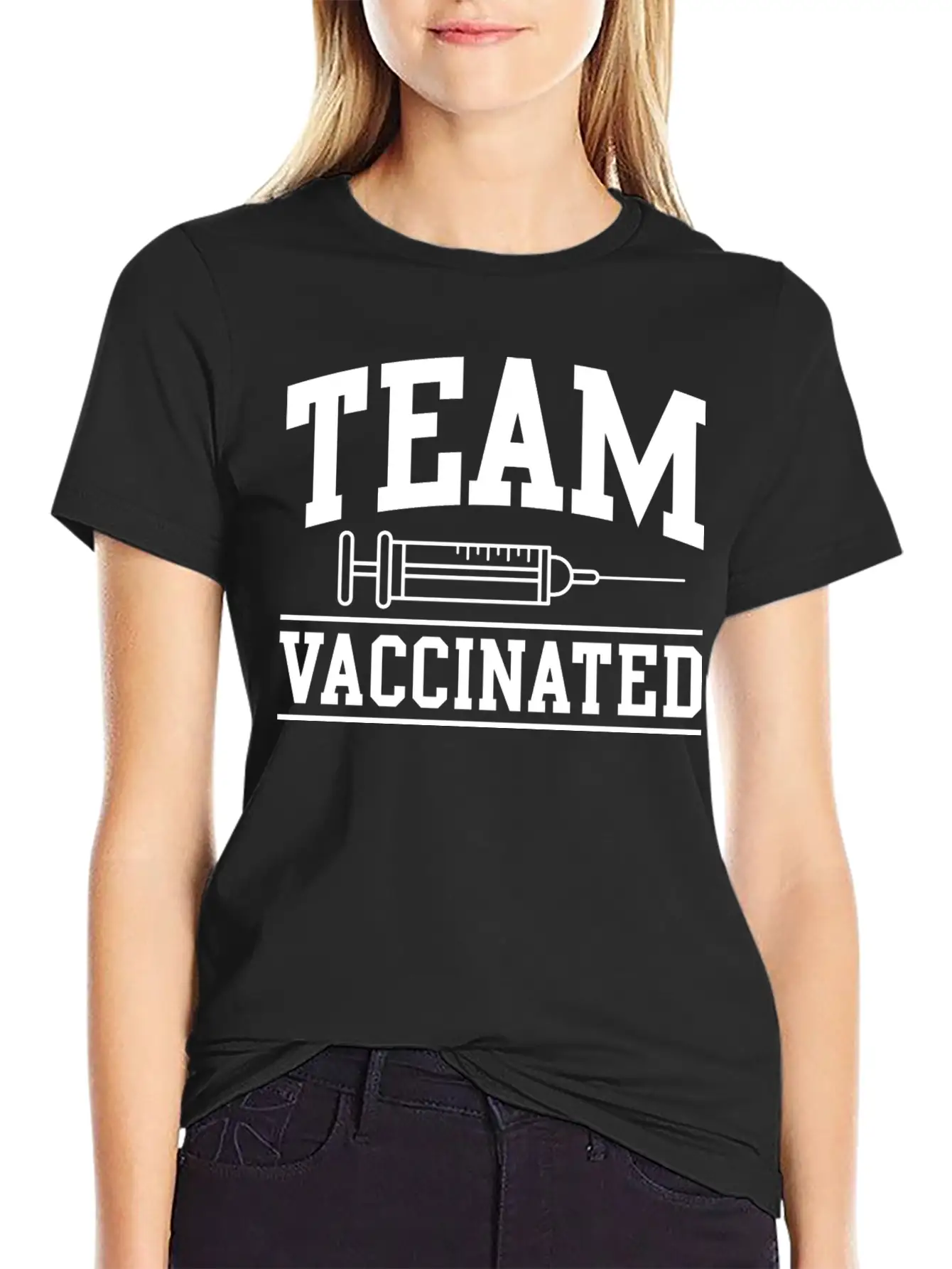 Team Vaccinated Soft Cotton Short Sleeve Tee – Unisex Wardrobe Staple