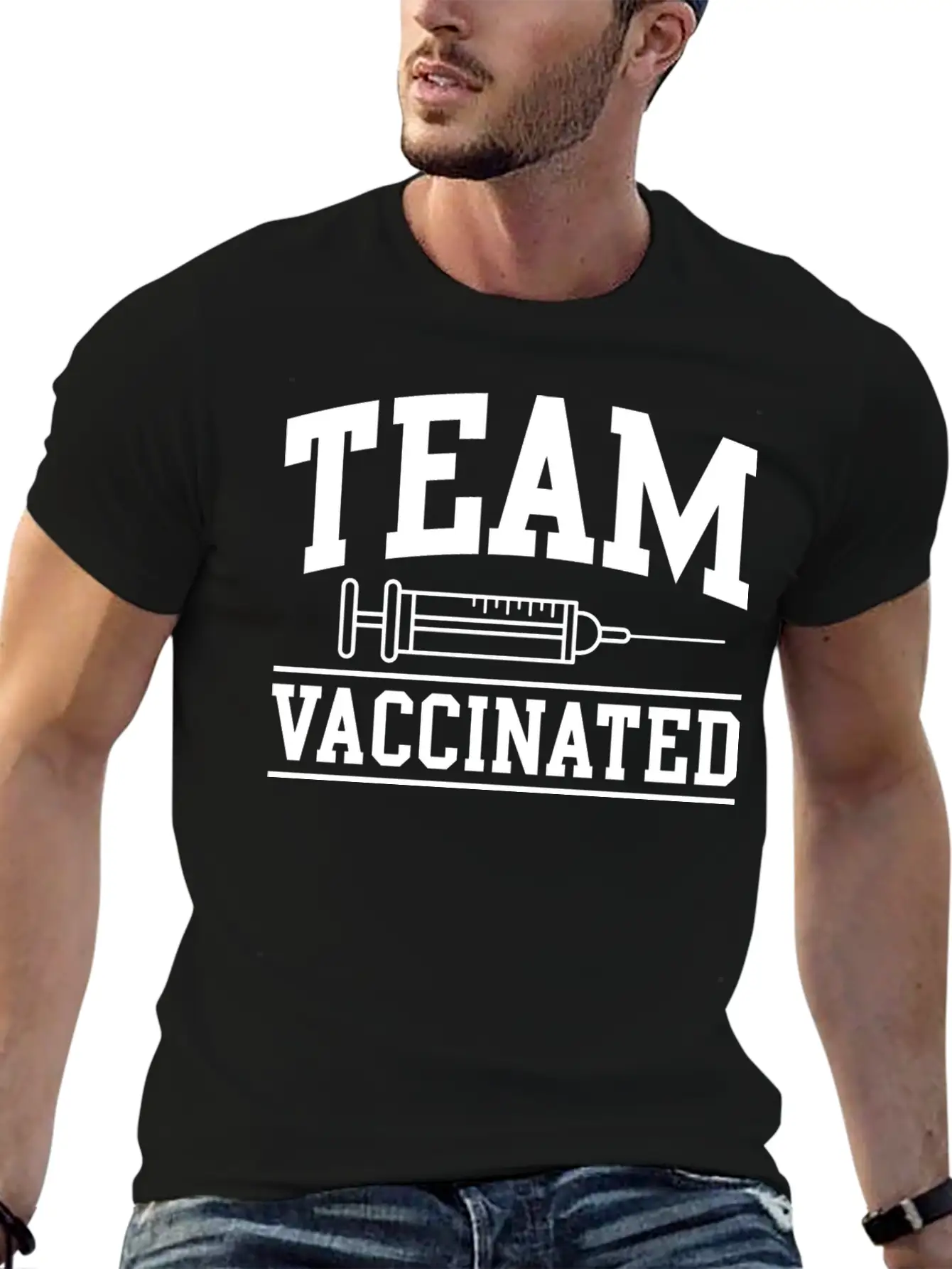Team Vaccinated Soft Cotton Short Sleeve Tee – Unisex Wardrobe Staple