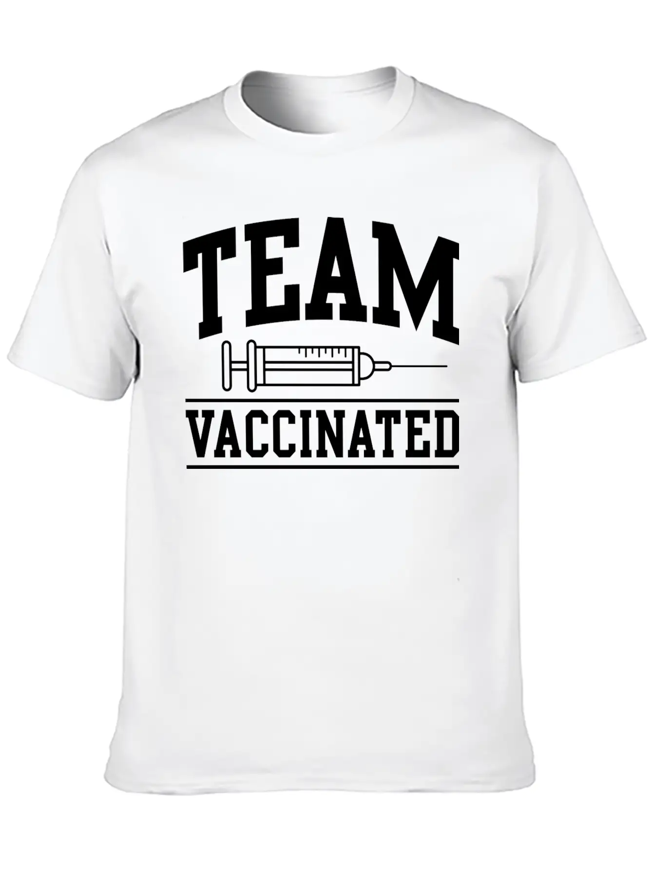 Team Vaccinated Soft Cotton Short Sleeve Tee – Unisex Wardrobe Staple