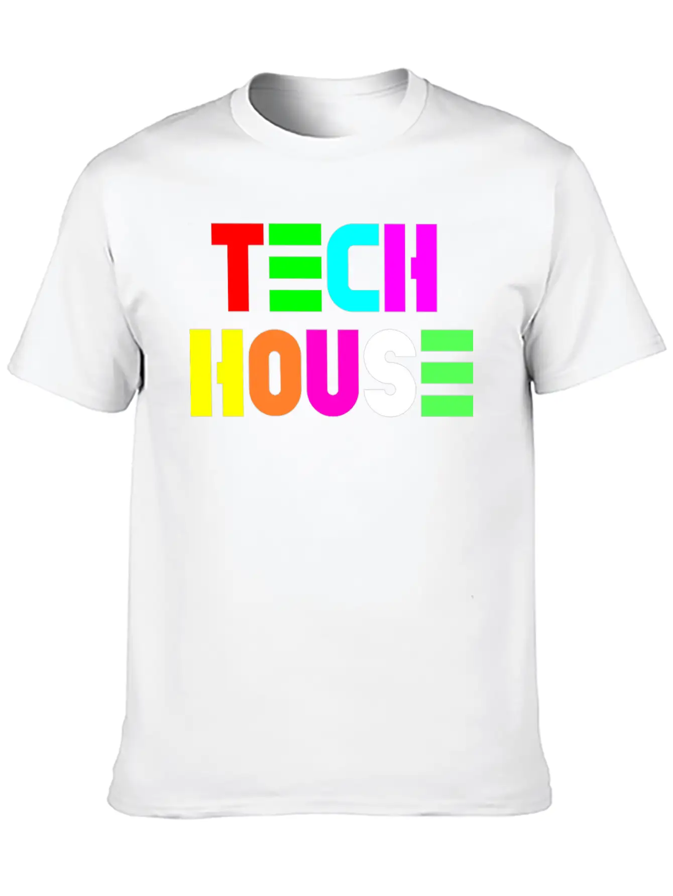 Tech House Modern Fit Casual T-Shirt – Clean And Versatile Design
