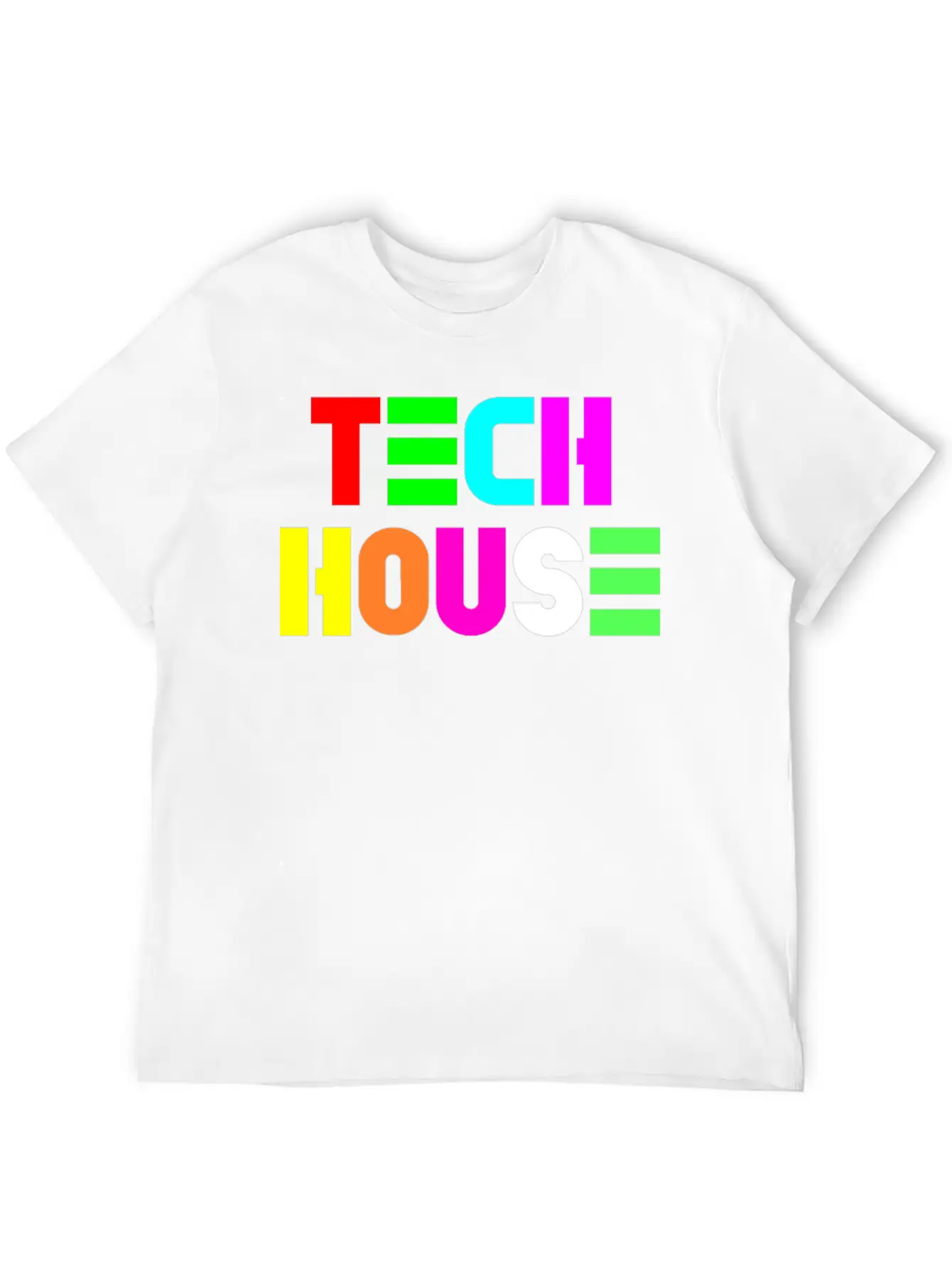 Tech House Modern Fit Casual T-Shirt – Clean And Versatile Design