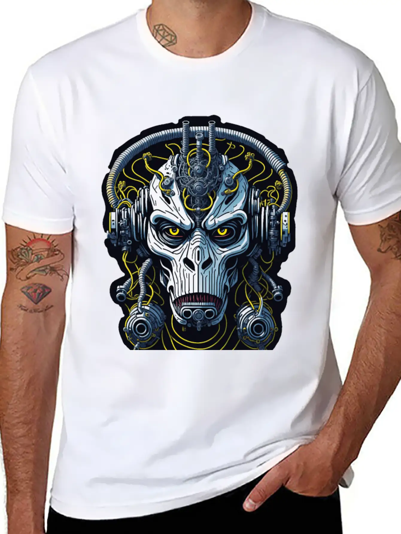 Techno Apes 27 Unisex Casual T-Shirt – Clean Design For Daily Comfort
