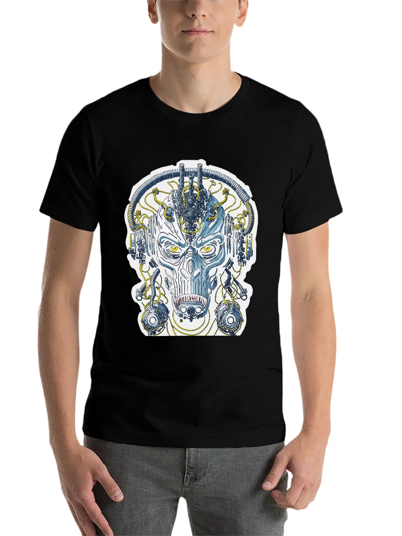 Techno Apes 27 Unisex Casual T-Shirt – Clean Design For Daily Comfort