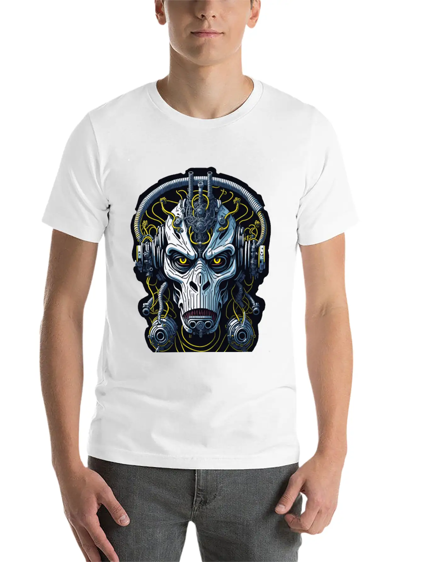 Techno Apes 27 Unisex Casual T-Shirt – Clean Design For Daily Comfort