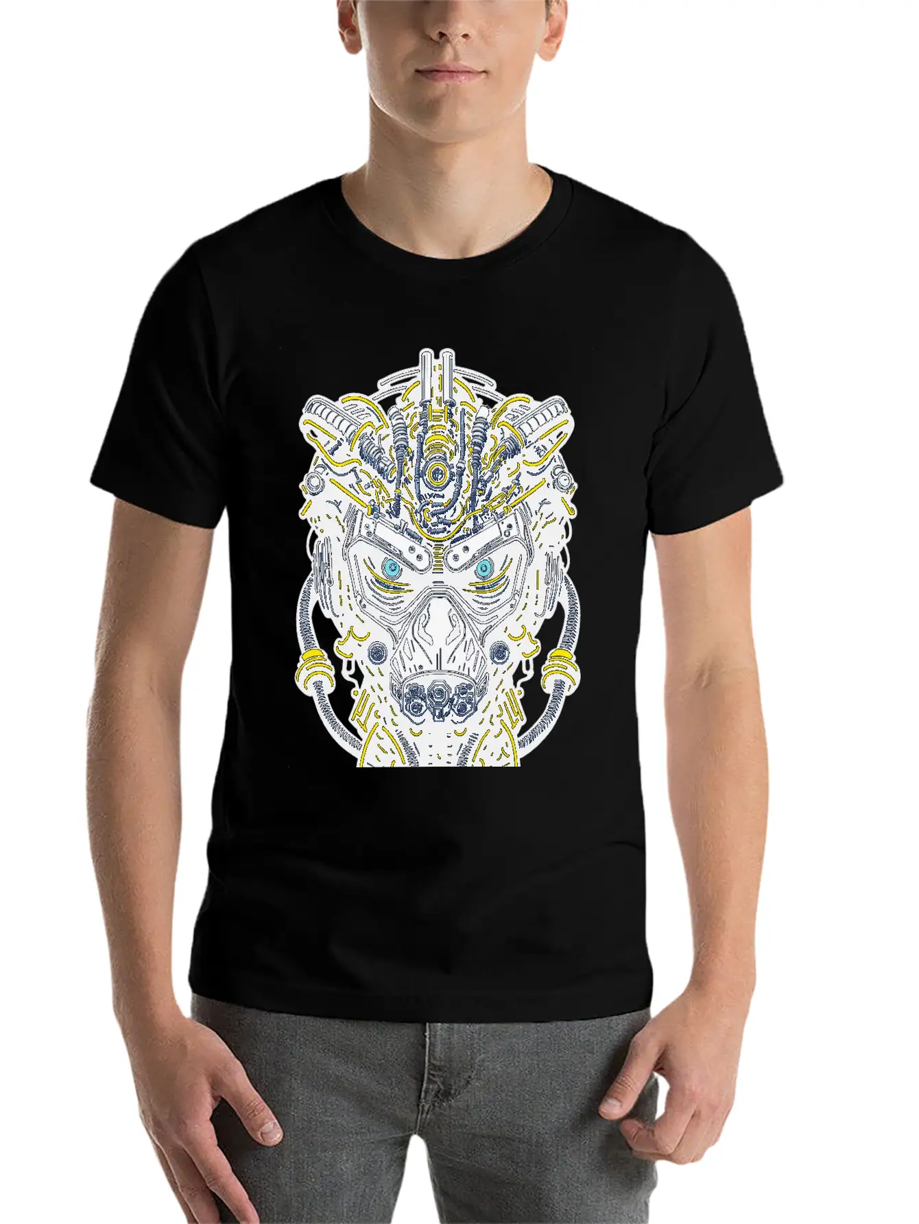 Techno Apes 55 Soft Cotton Short Sleeve Tee – Unisex Wardrobe Staple