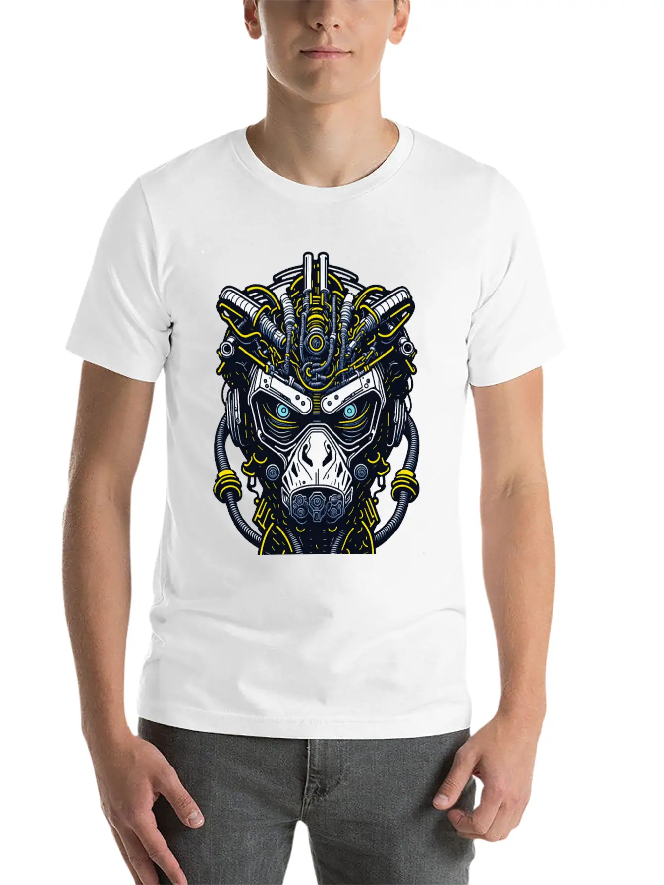 Techno Apes 55 Soft Cotton Short Sleeve Tee – Unisex Wardrobe Staple