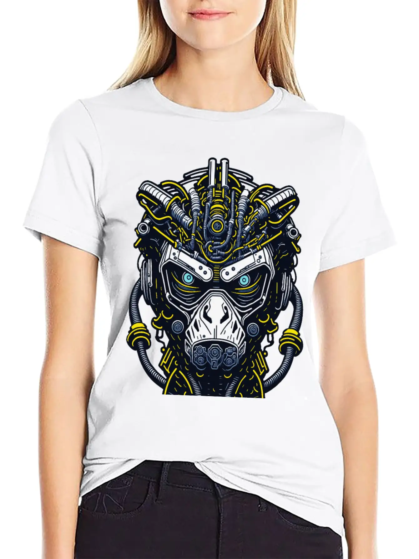Techno Apes 55 Soft Cotton Short Sleeve Tee – Unisex Wardrobe Staple