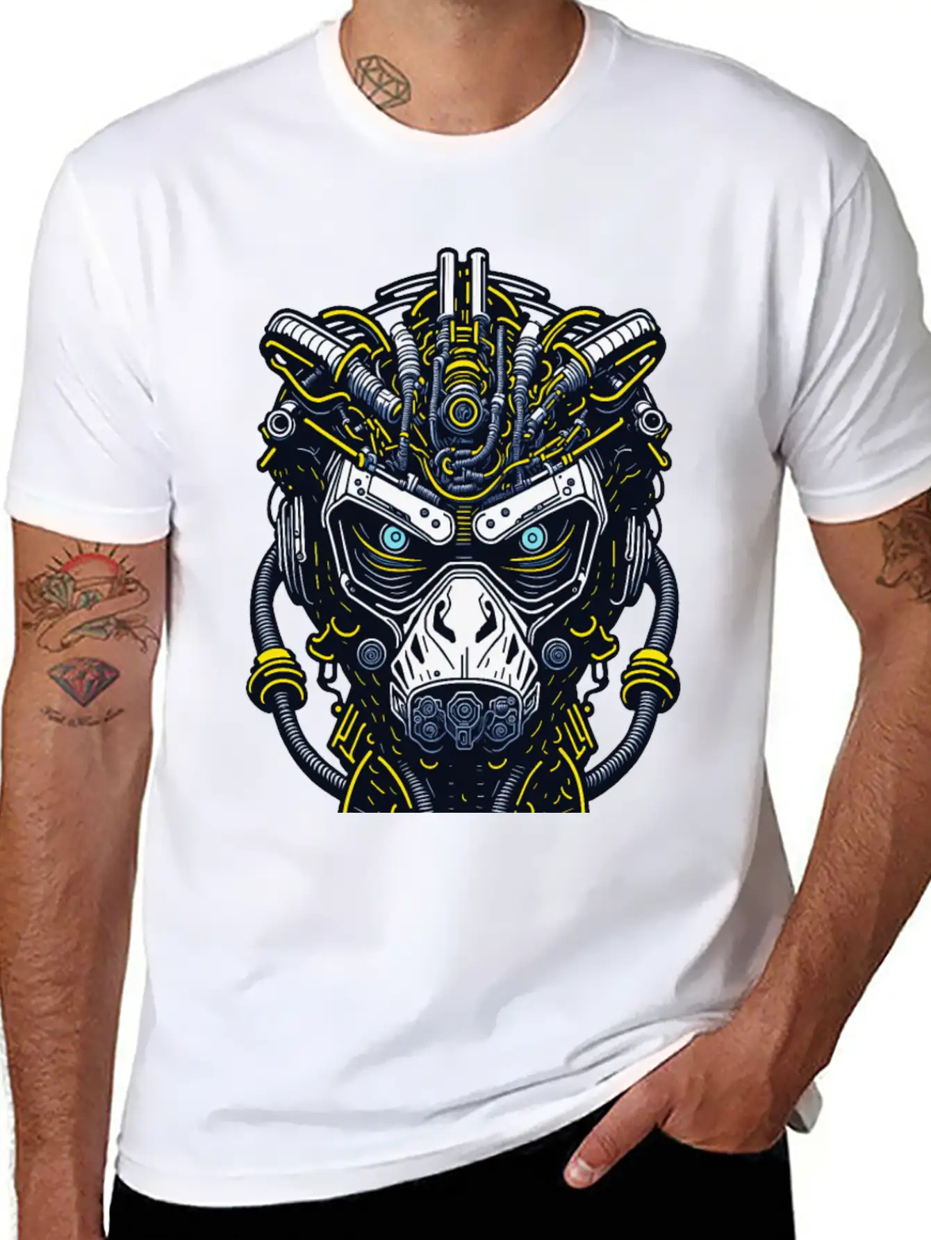 Techno Apes 55 Soft Cotton Short Sleeve Tee – Unisex Wardrobe Staple