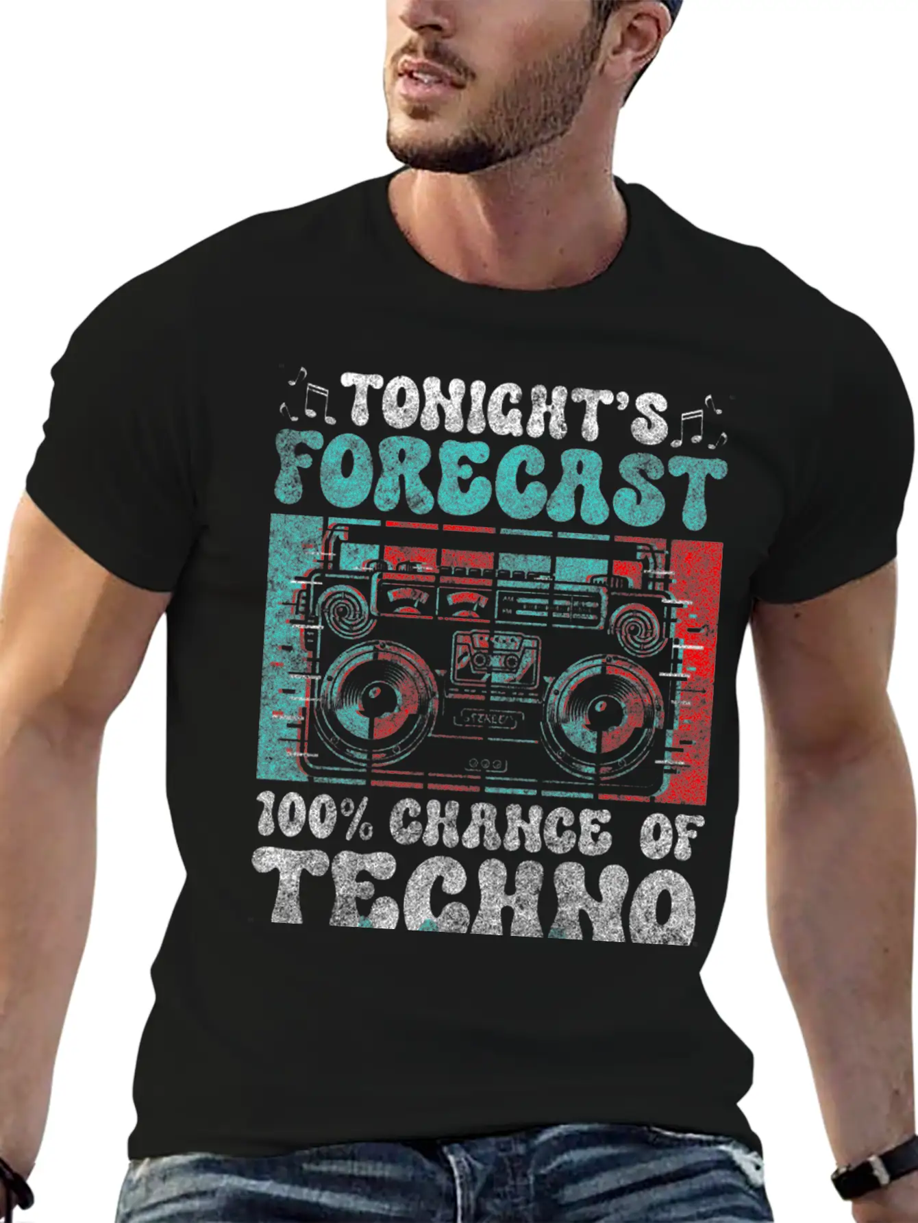 Techno Celebrations Disco Techno Fan Lightweight Cotton T-Shirt – Daily Comfort Graphic Shirt