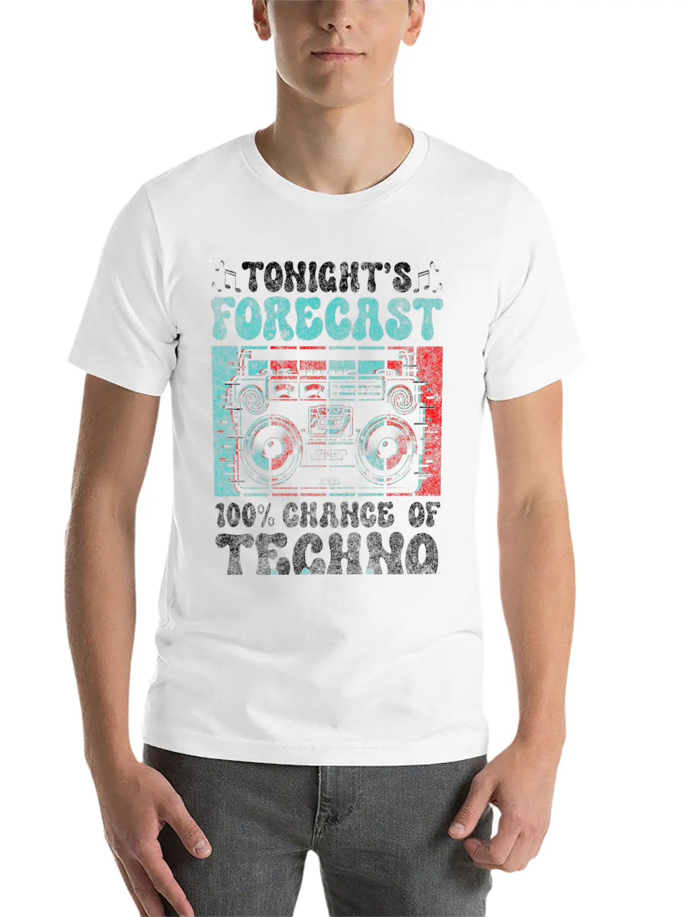 Techno Celebrations Disco Techno Fan Lightweight Cotton T-Shirt – Daily Comfort Graphic Shirt