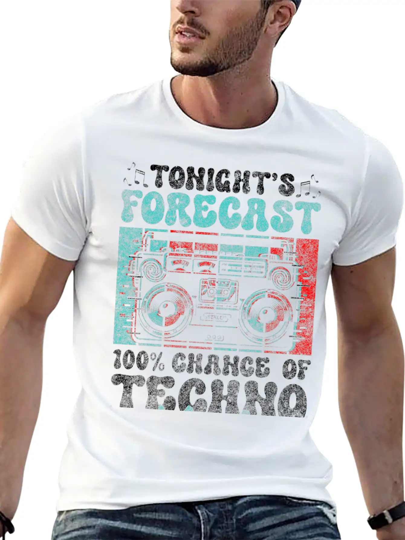 Techno Celebrations Disco Techno Fan Lightweight Cotton T-Shirt – Daily Comfort Graphic Shirt