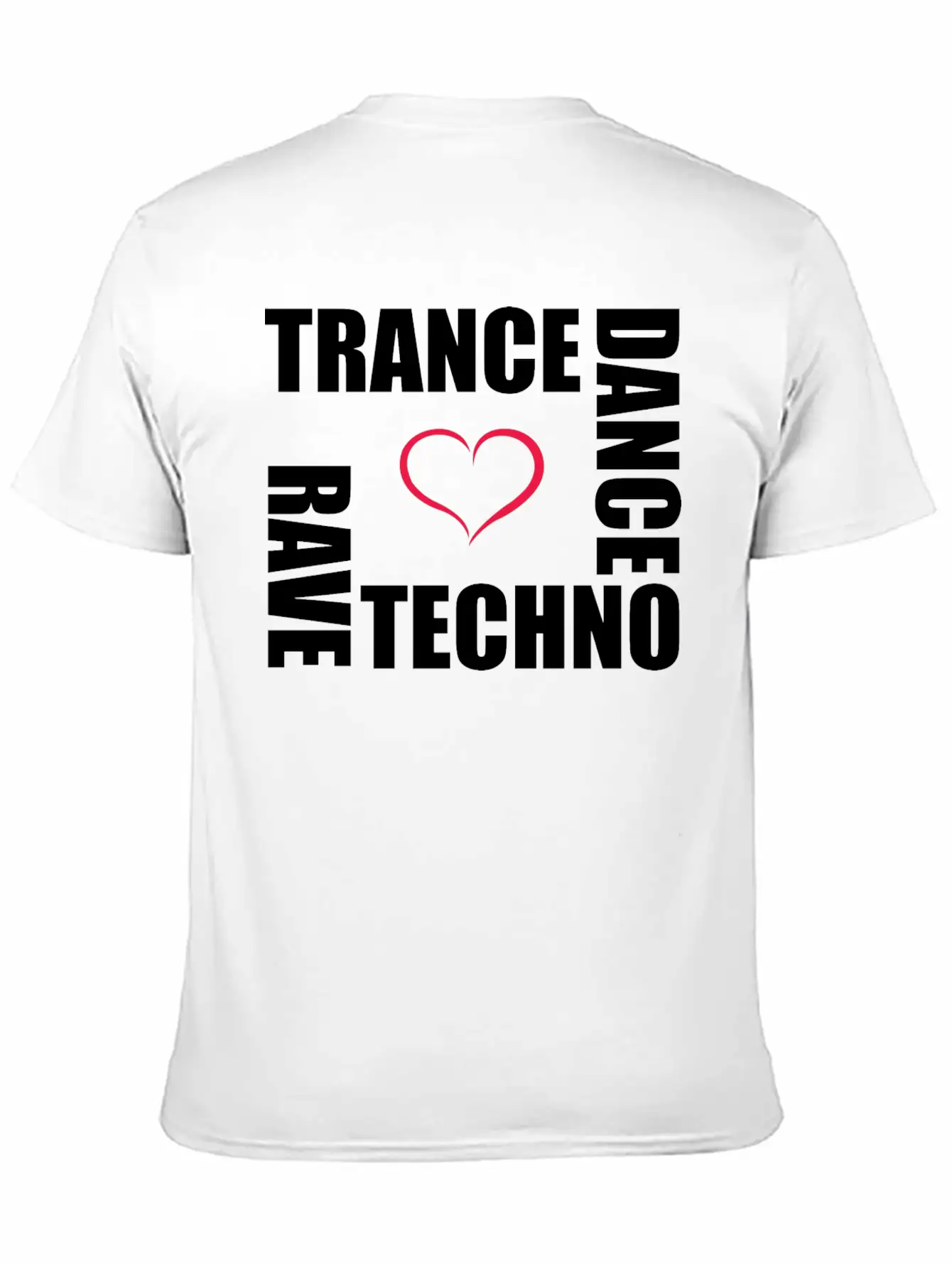 Techno Dance Trance Rave Relaxed Everyday Tee – Lightweight And Durable Cotton